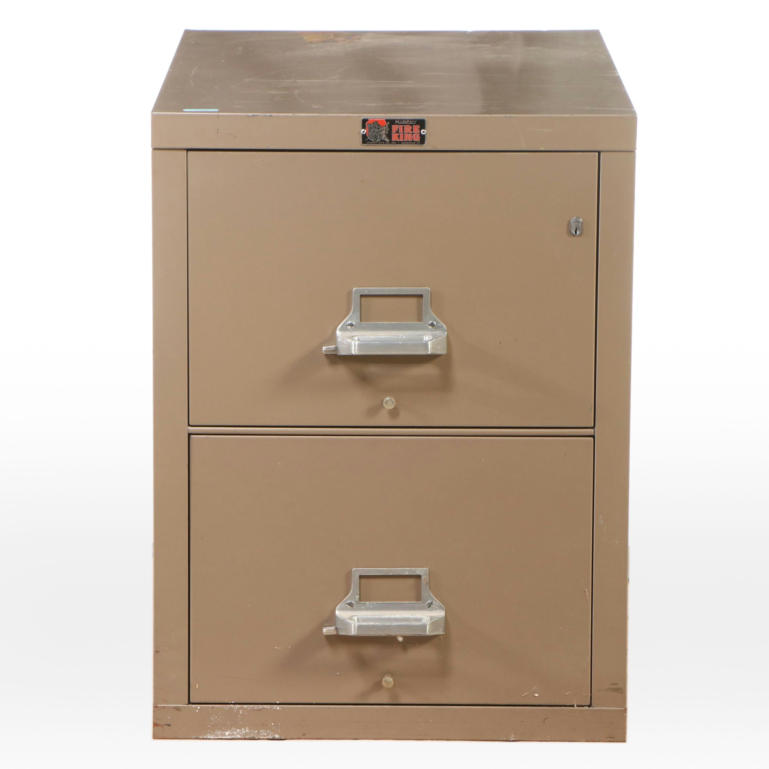 Murphy Fire King Metal Filing Cabinet