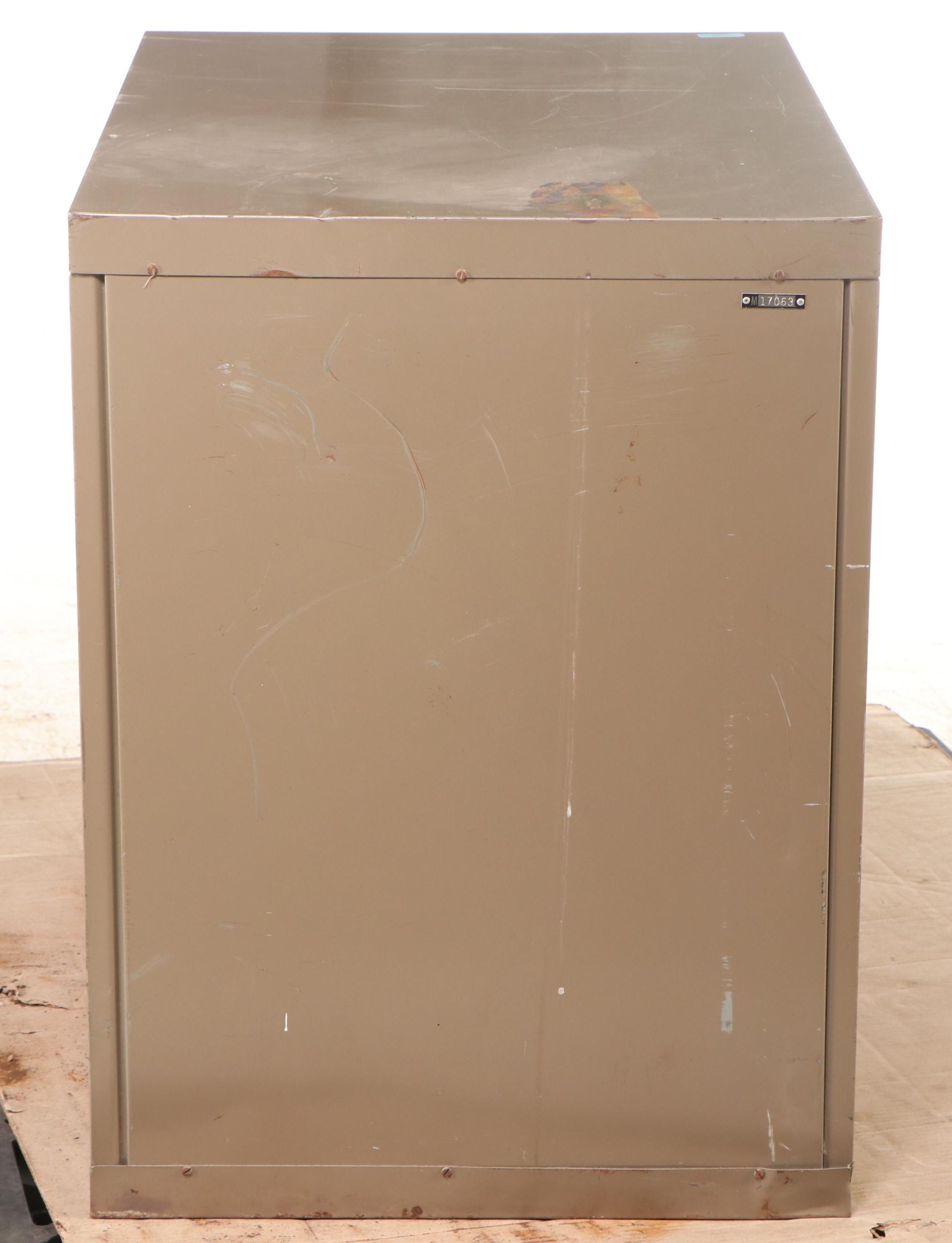Murphy Fire King Metal Filing Cabinet