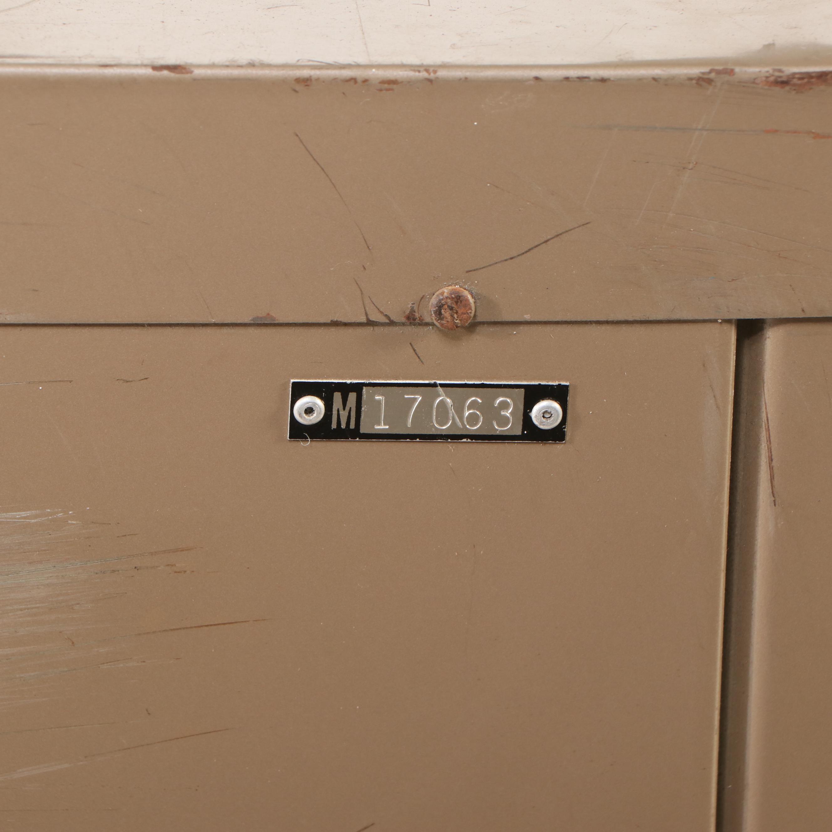 Murphy Fire King Metal Filing Cabinet