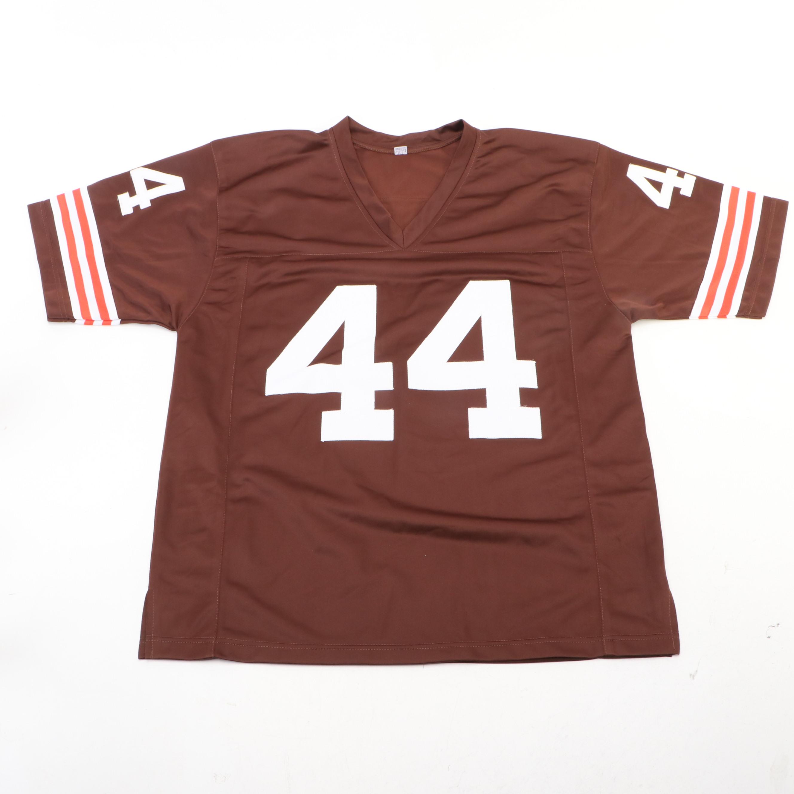 Earnest Byner Signed Cleveland Browns Football Jersey, JSA