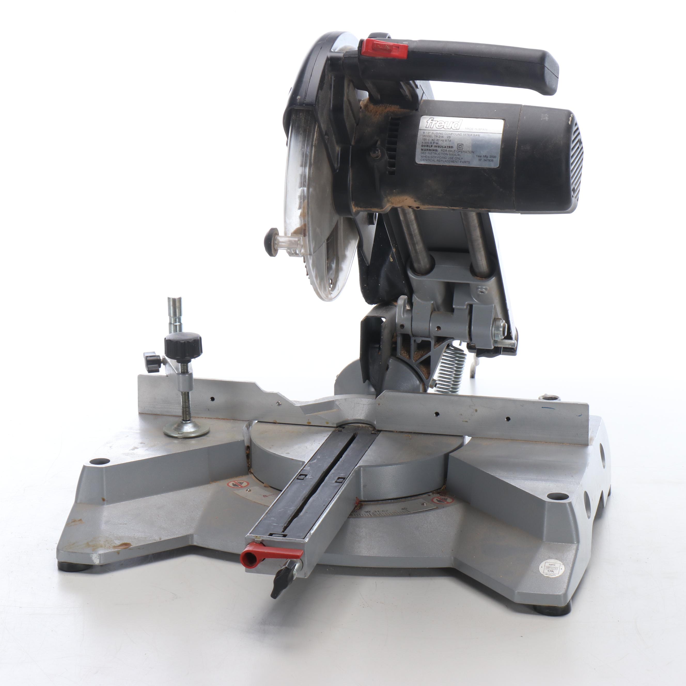 Freud TR 215 8 1/2" Sliding Compound Miter Saw
