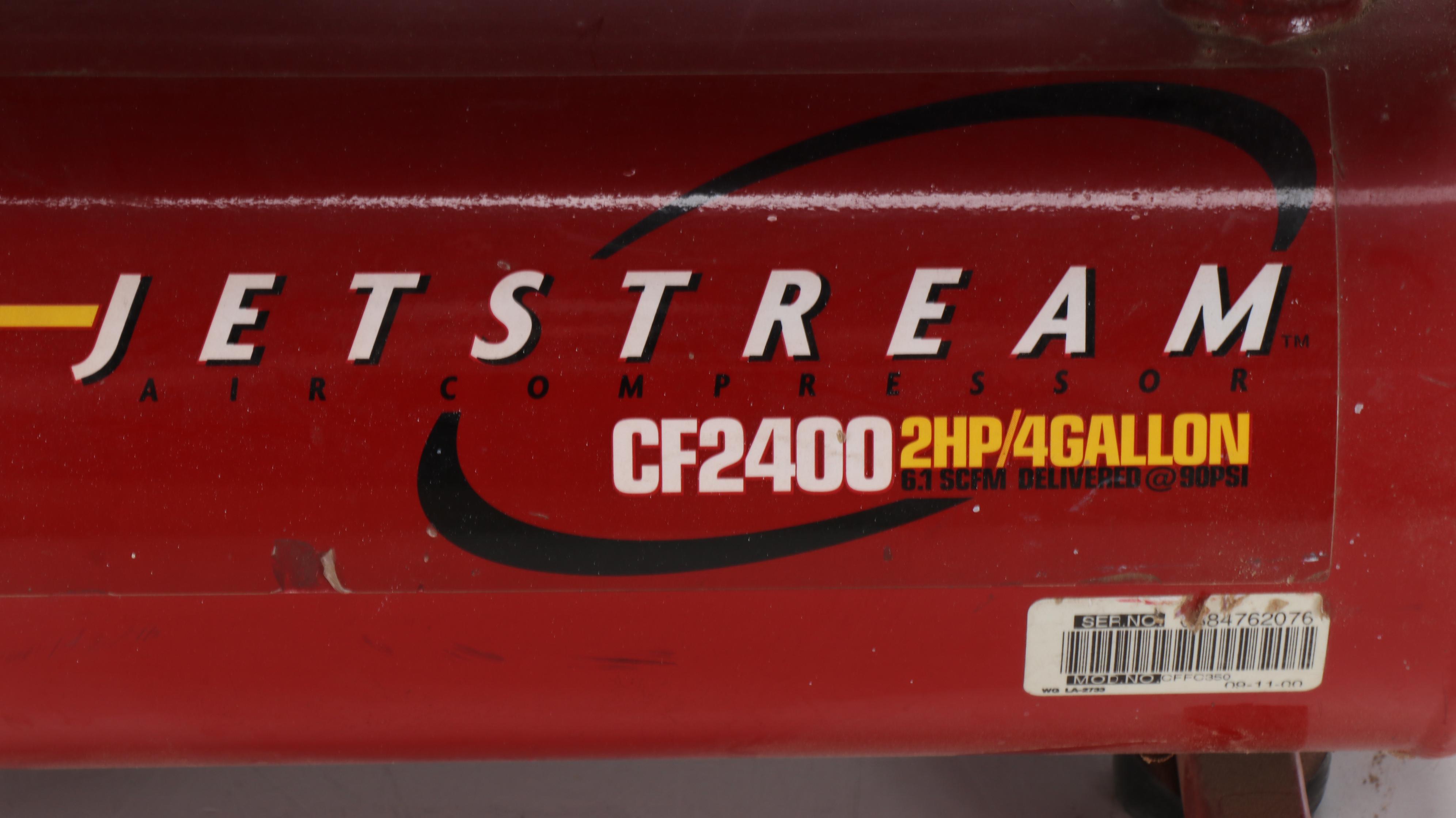 Porter Cable Jetstream CF2400 Air Compressor