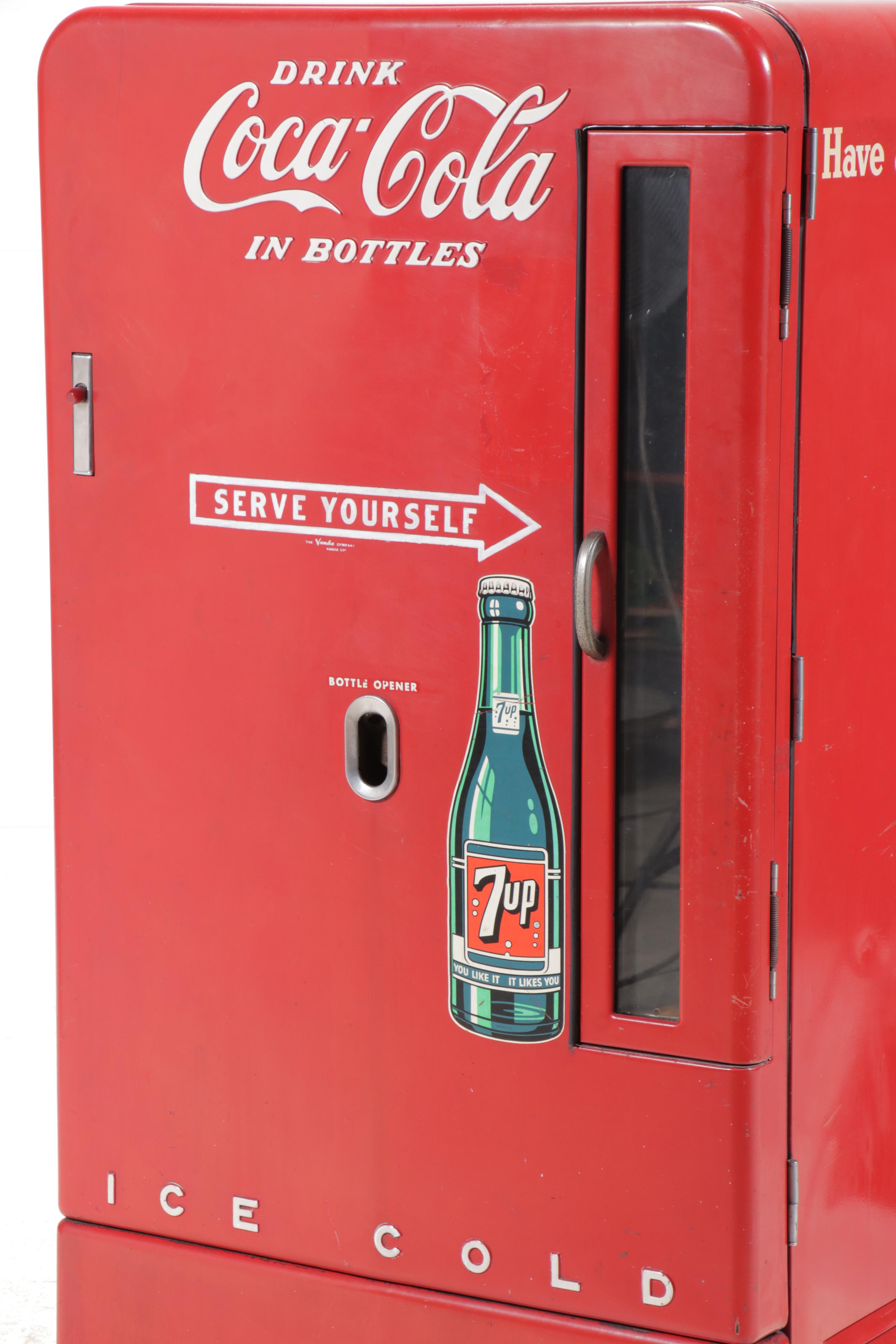 The Vendo Co. Coca-Cola "Serve Yourself" Vending Machine, Mid-20th Century
