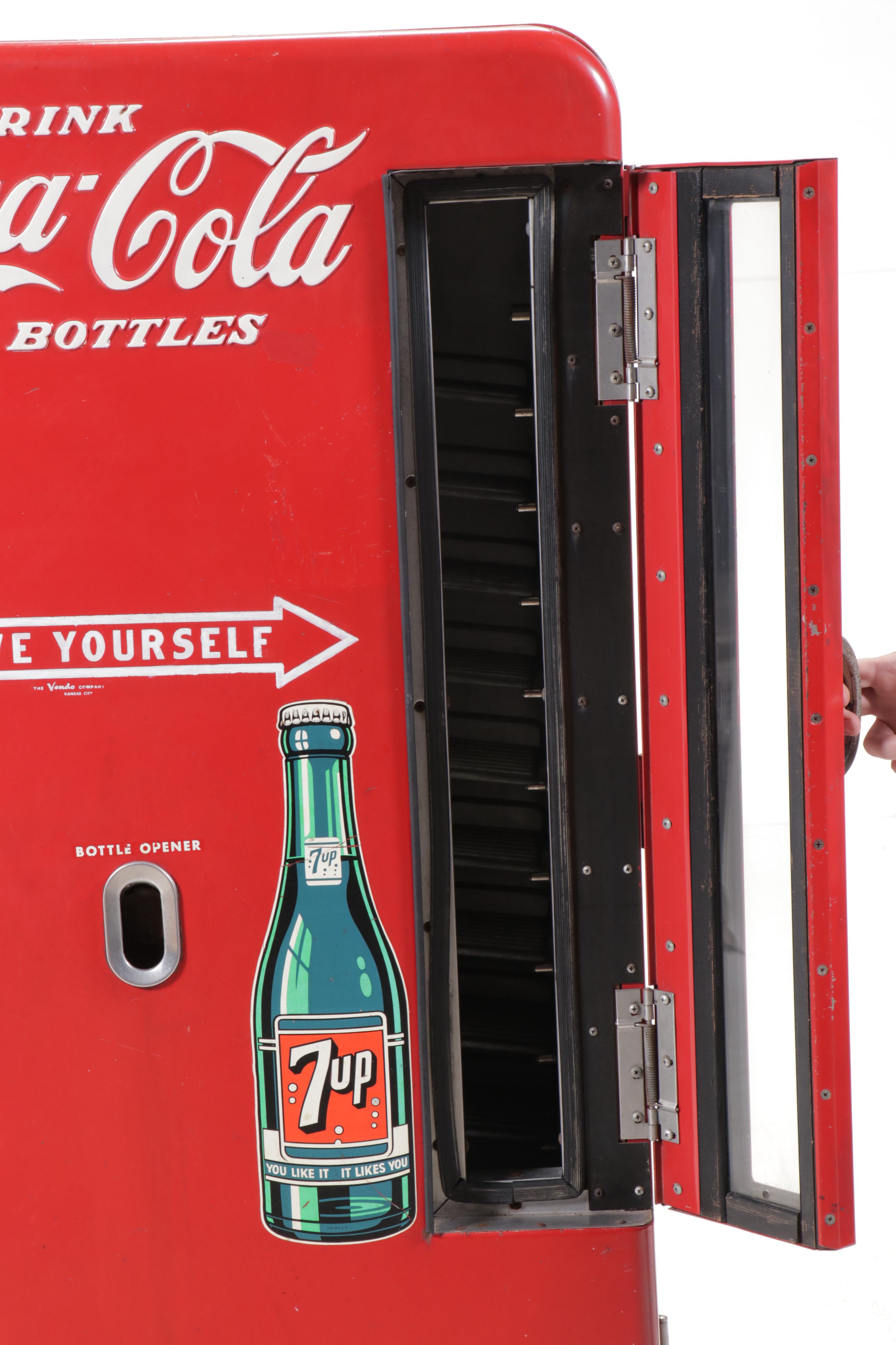 The Vendo Co. Coca-Cola "Serve Yourself" Vending Machine, Mid-20th Century