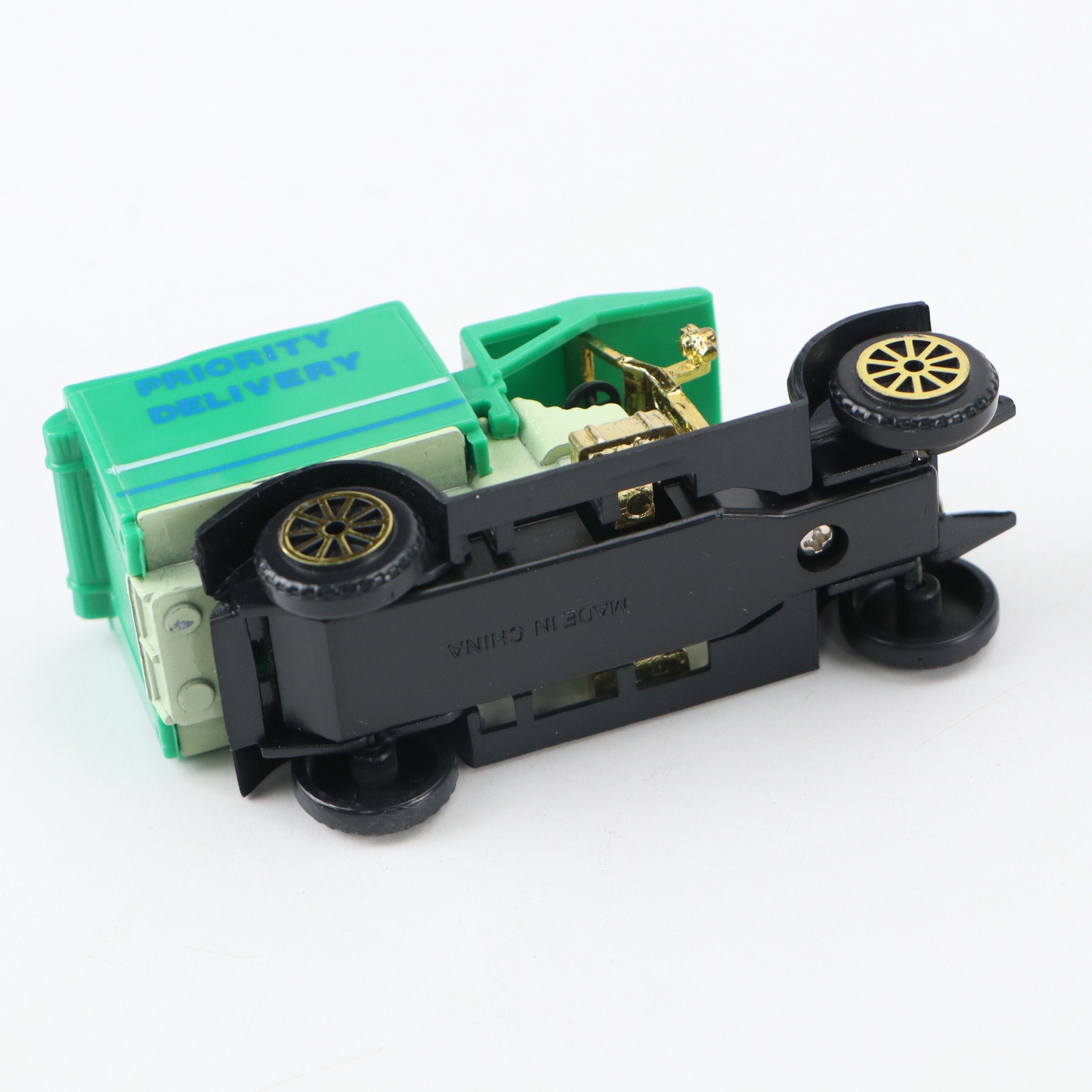 "New York Times" Mail Truck with Ambulances and Other Toy Cars