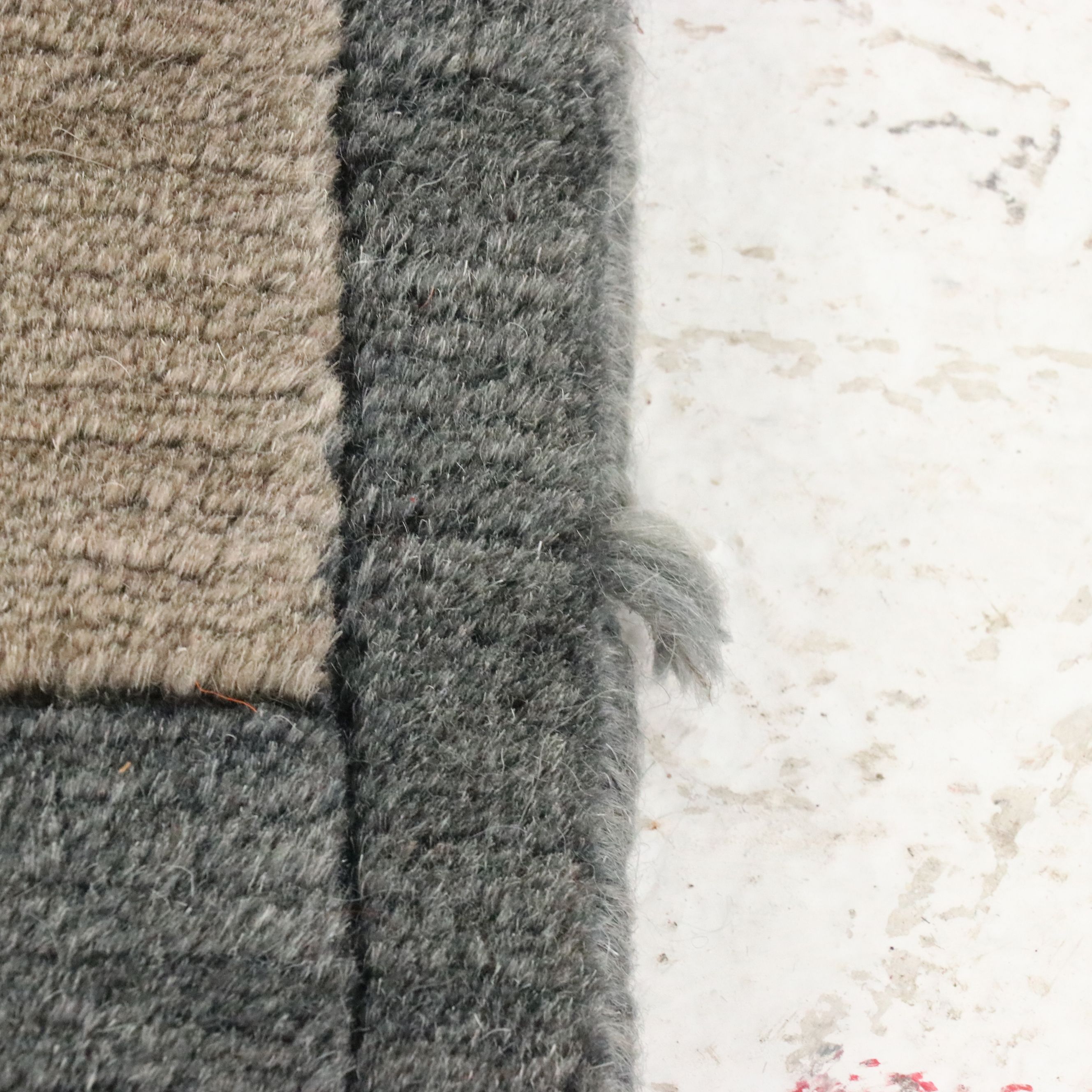 4'1 x 5'3 Hand-Knotted Tibetan Contemporary Area Rug