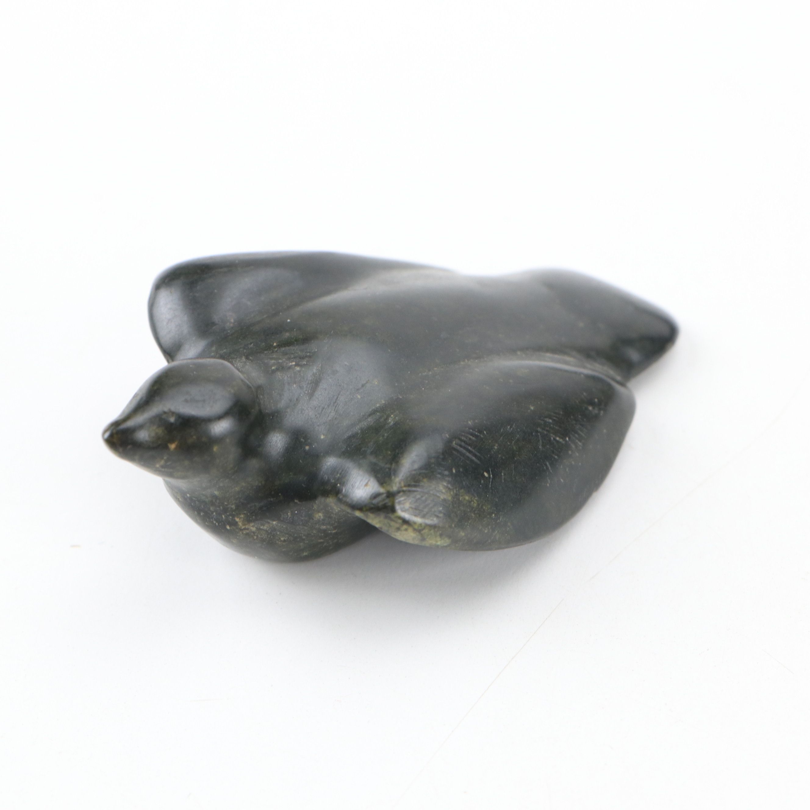 Canadian Indigenous Soapstone Carvings of Birds, Mammals and Figures