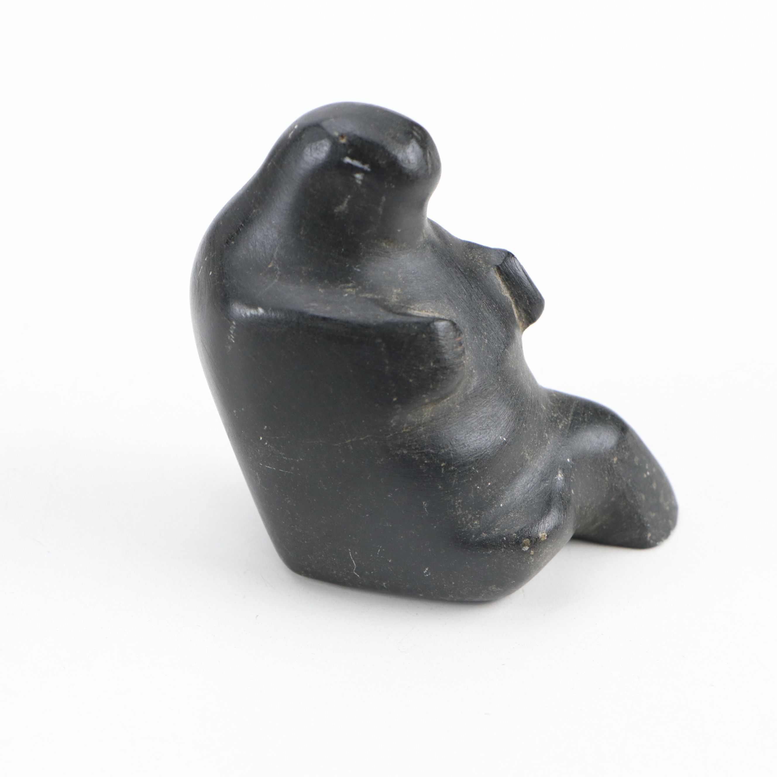 Canadian Indigenous Soapstone Carvings of Birds, Mammals and Figures