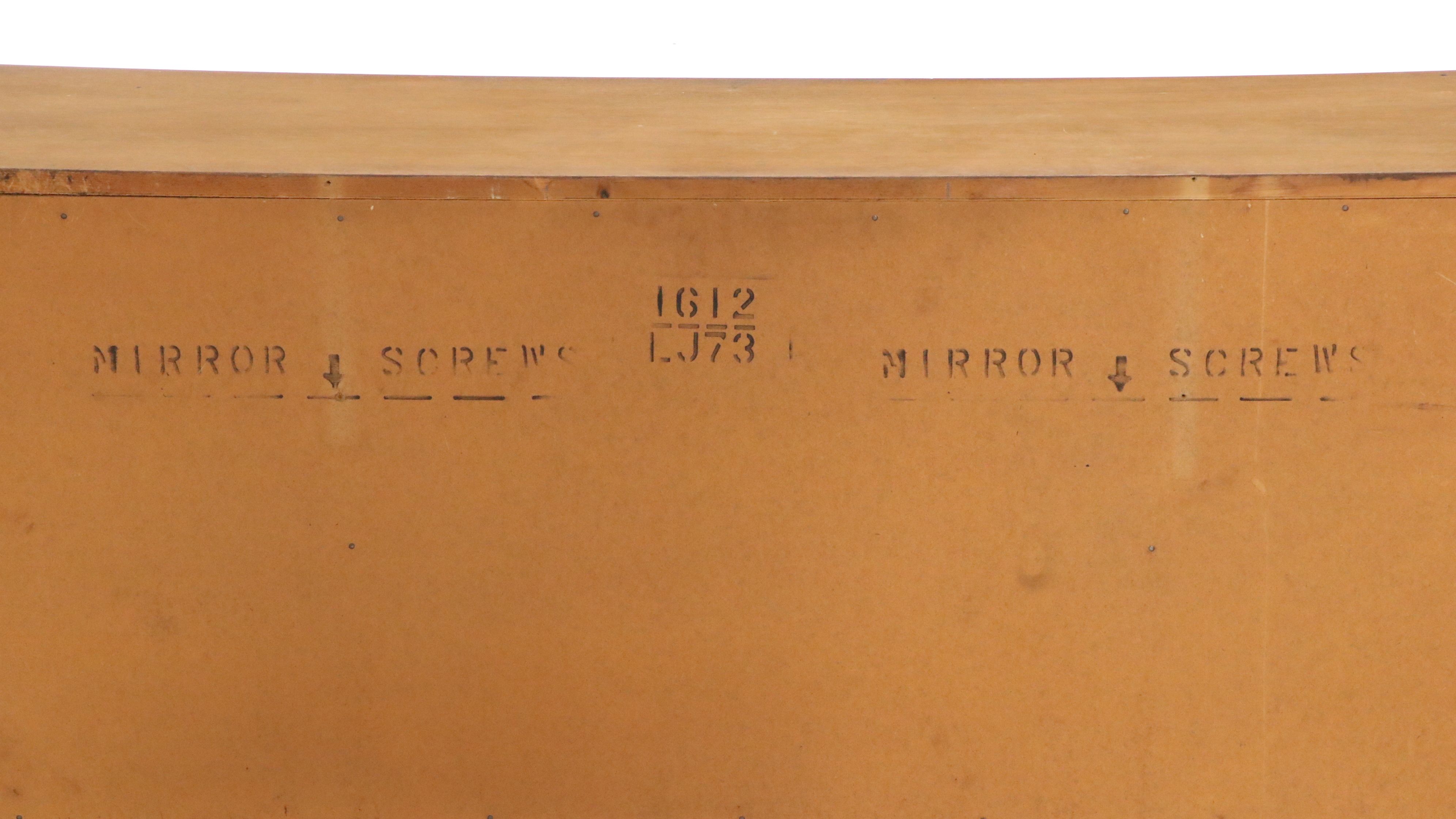 United Furniture Corp. Mid Century Modern Walnut Chest of Drawers