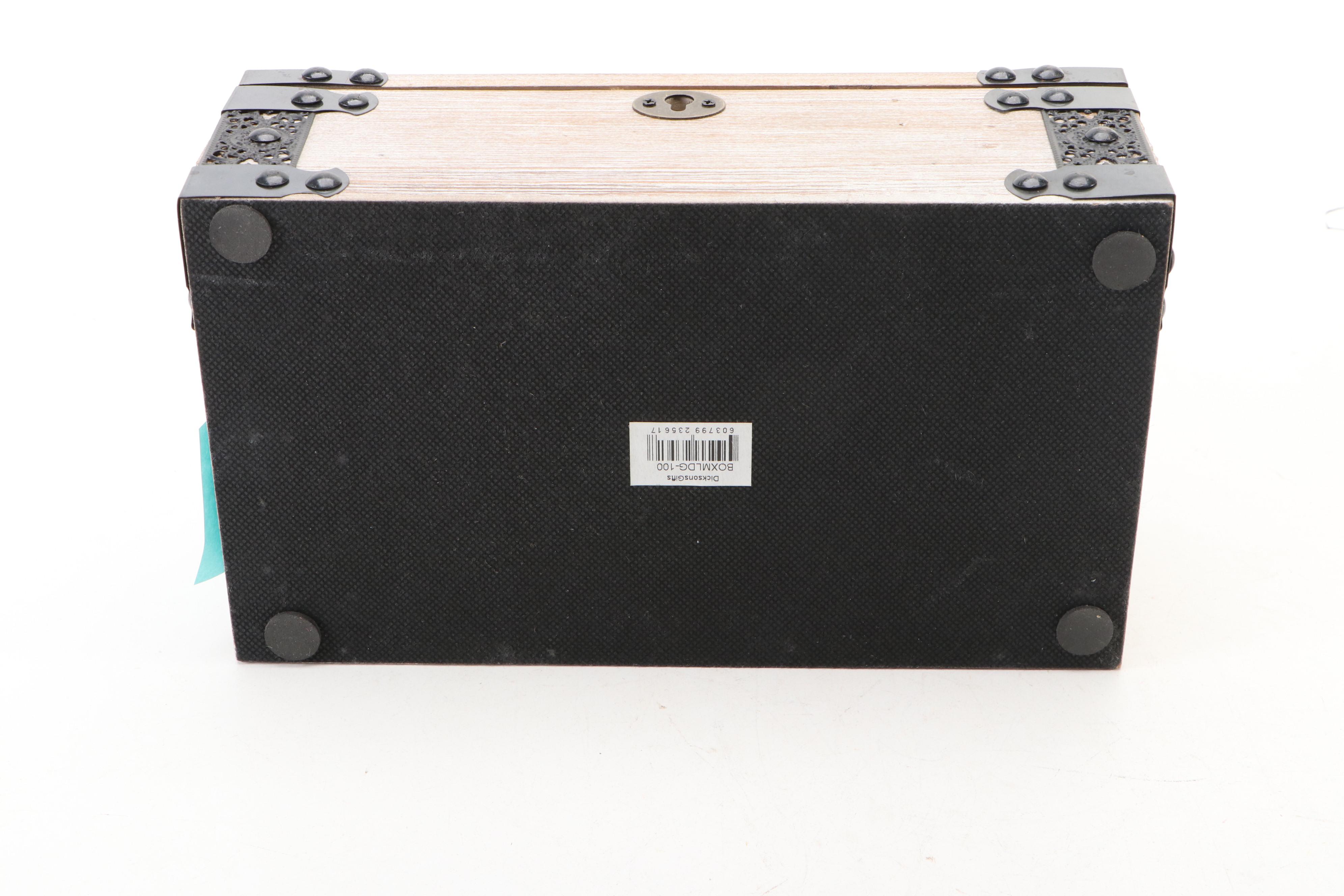 Italian Ercolano Marquetry Wood and Other Laminate Music Boxes