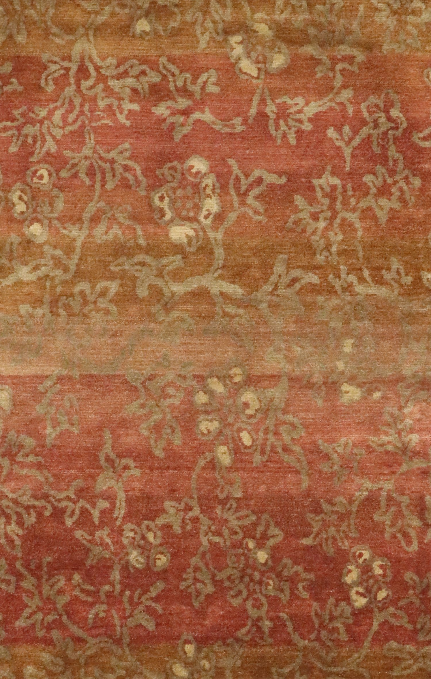 3'11 x 6' Hand-Knotted Tibetan Contemporary Area Rug