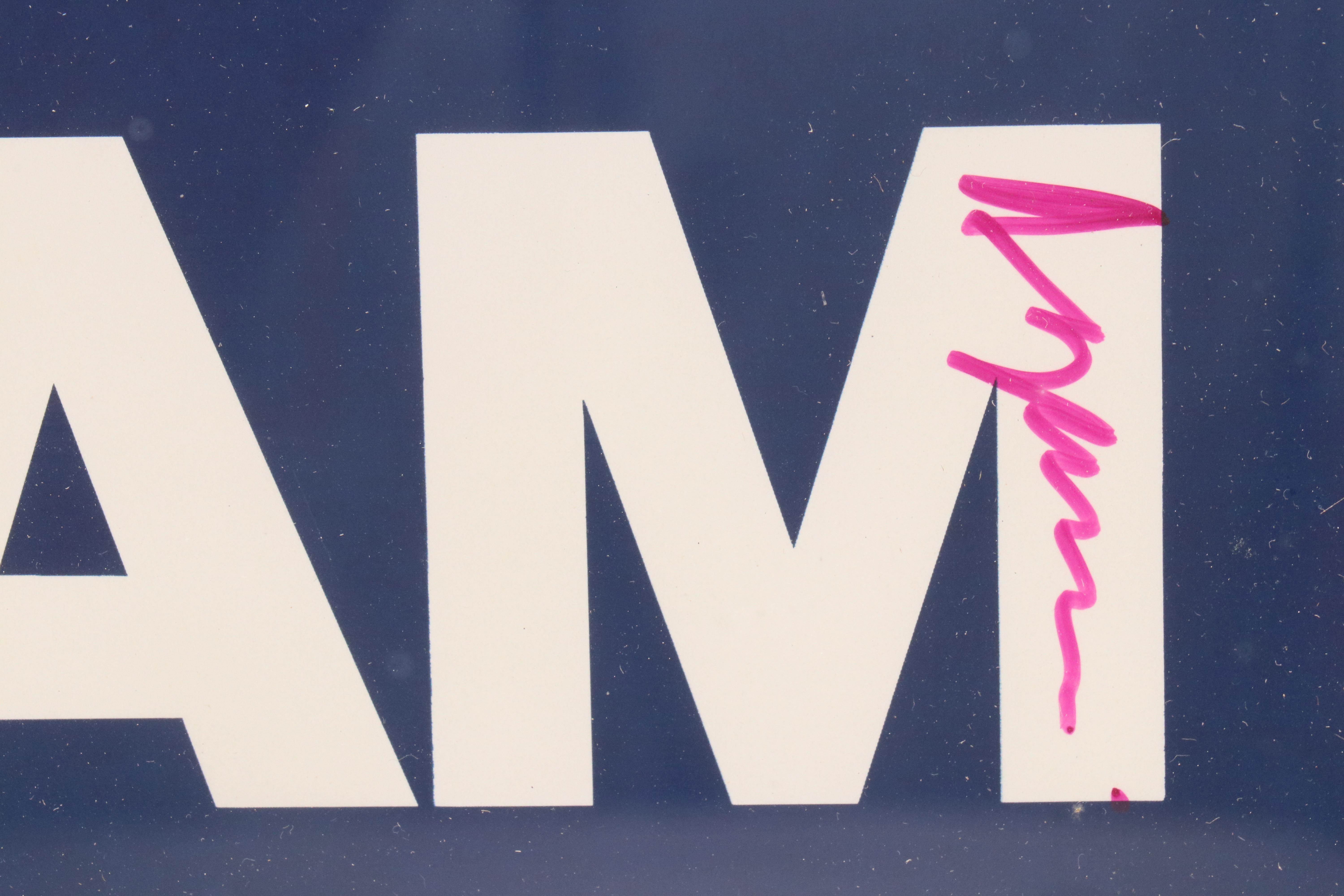 Yaacov Agam Signed Guggenheim Museum Exhibition Poster, 1980