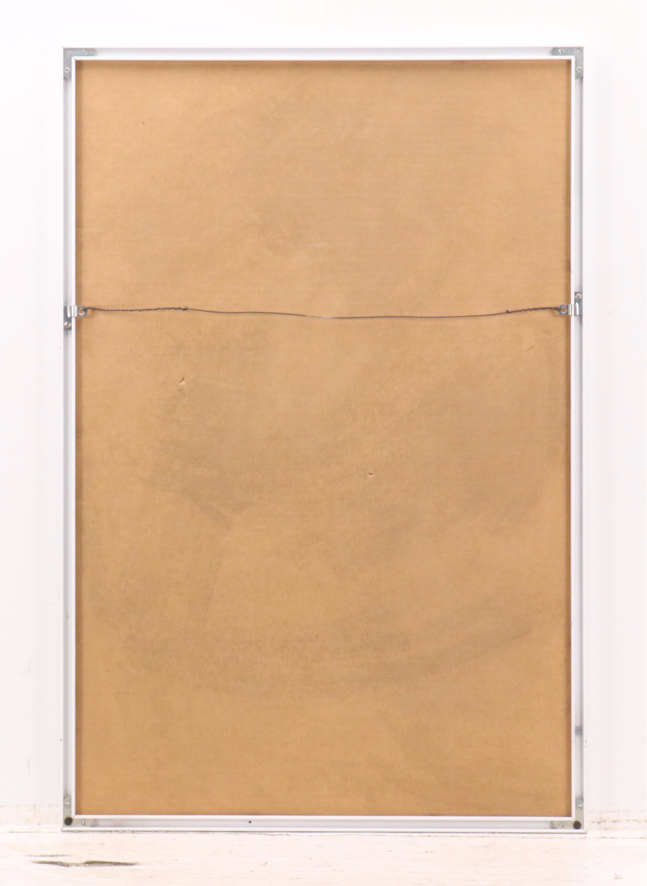 Yaacov Agam Signed Guggenheim Museum Exhibition Poster, 1980