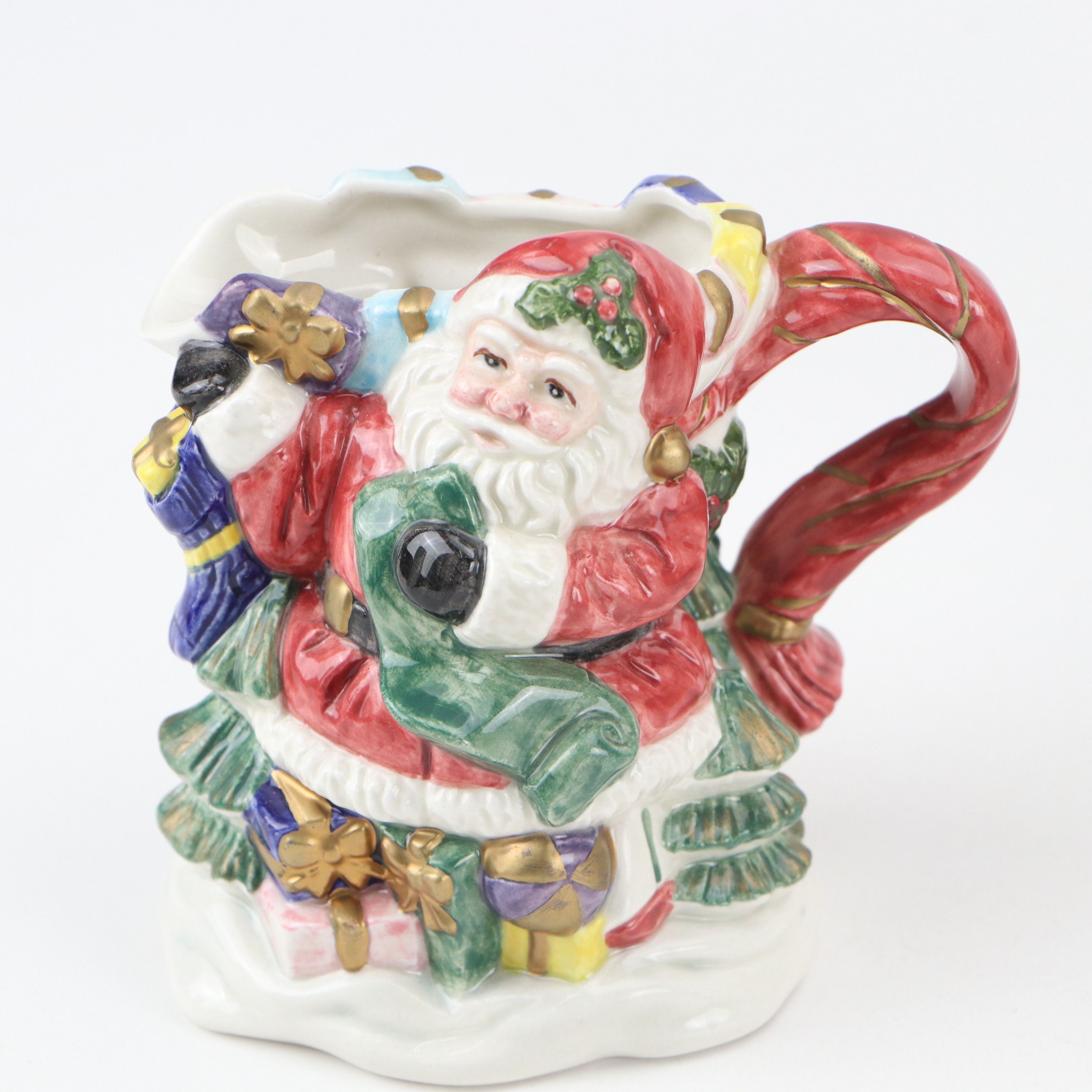 Fitz & Floyd "Christmas Tidings" Jar and More Porcelain Christmas Décor