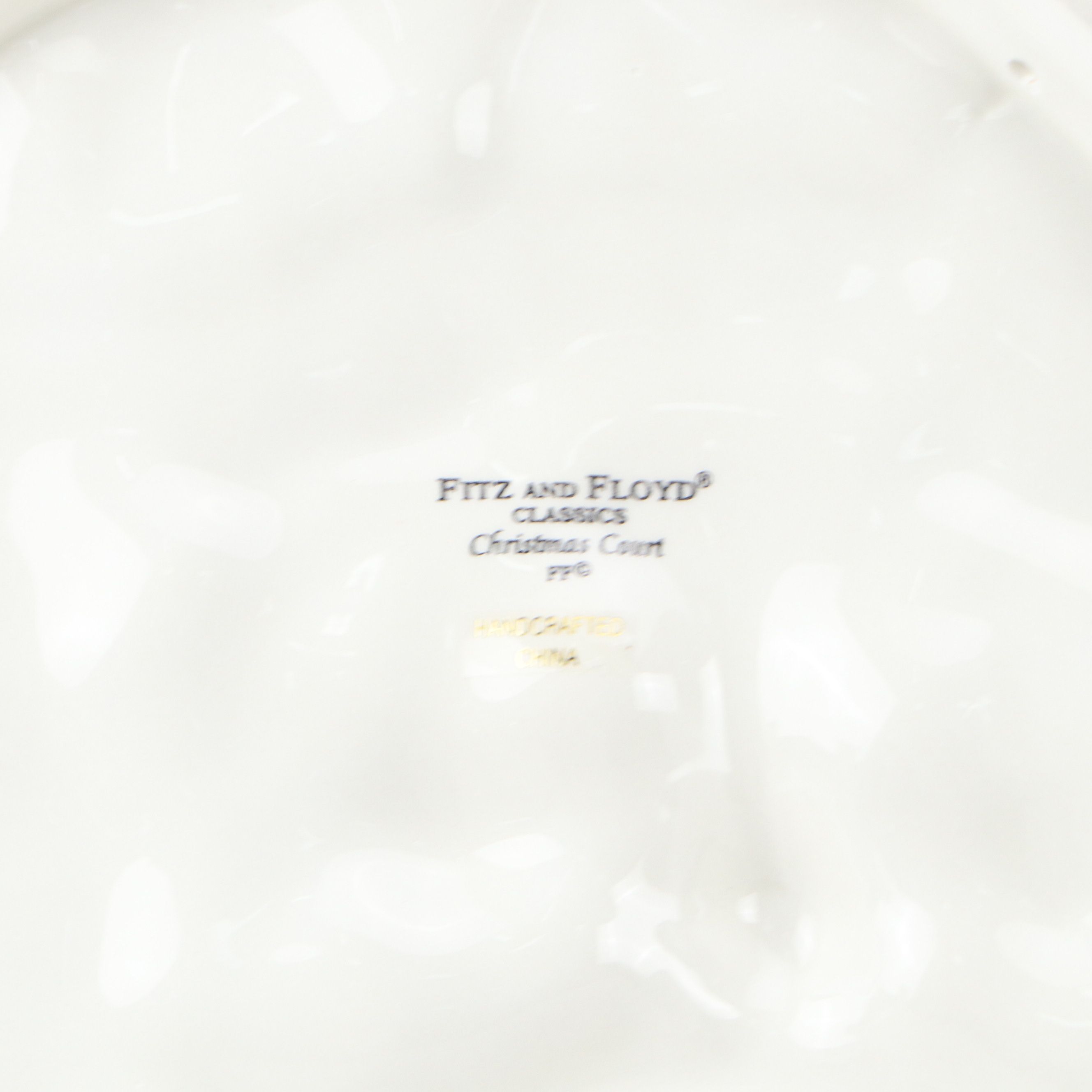 Fitz & Floyd "Christmas Tidings" Jar and More Porcelain Christmas Décor