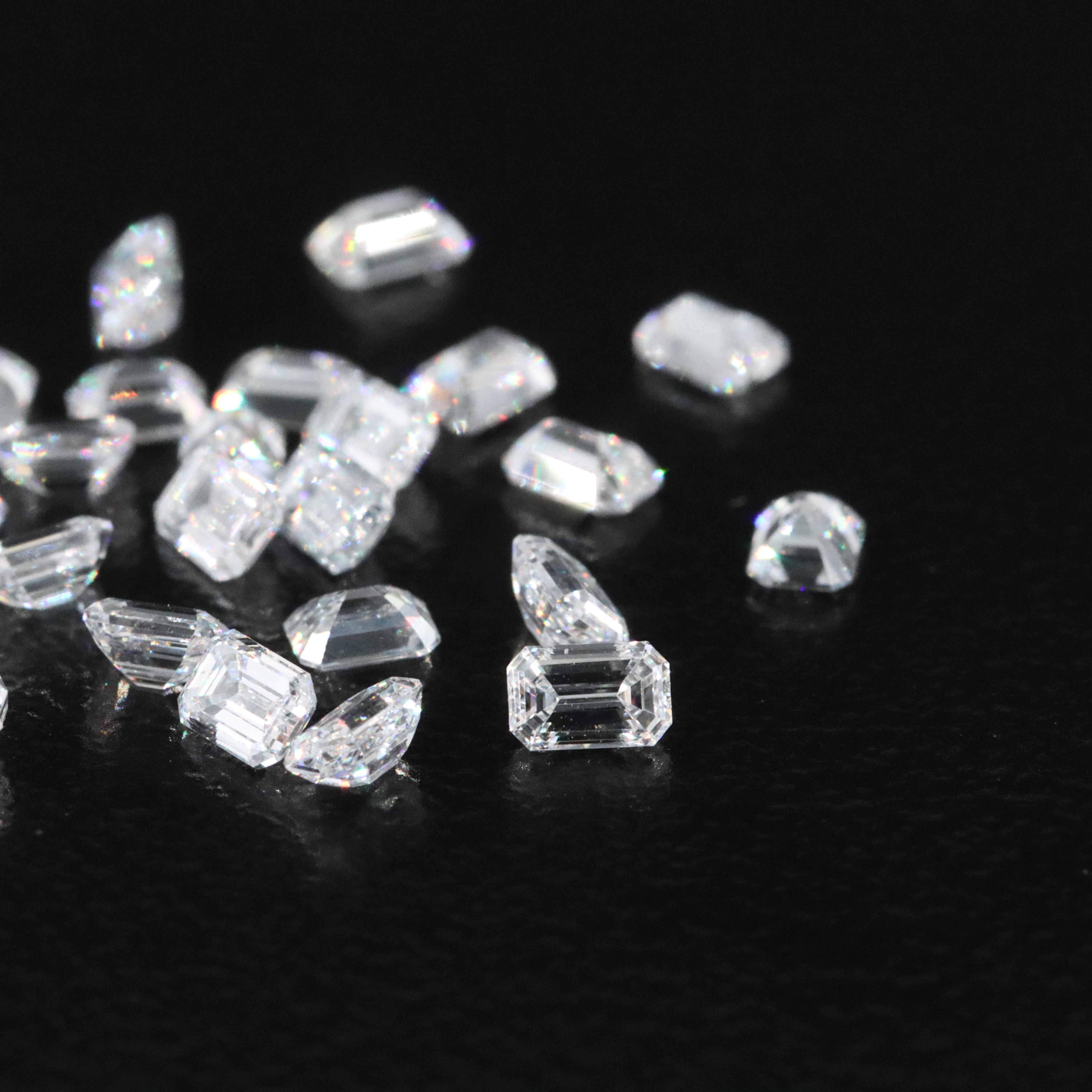 Loose 3.09 CTW Lab Grown Diamonds