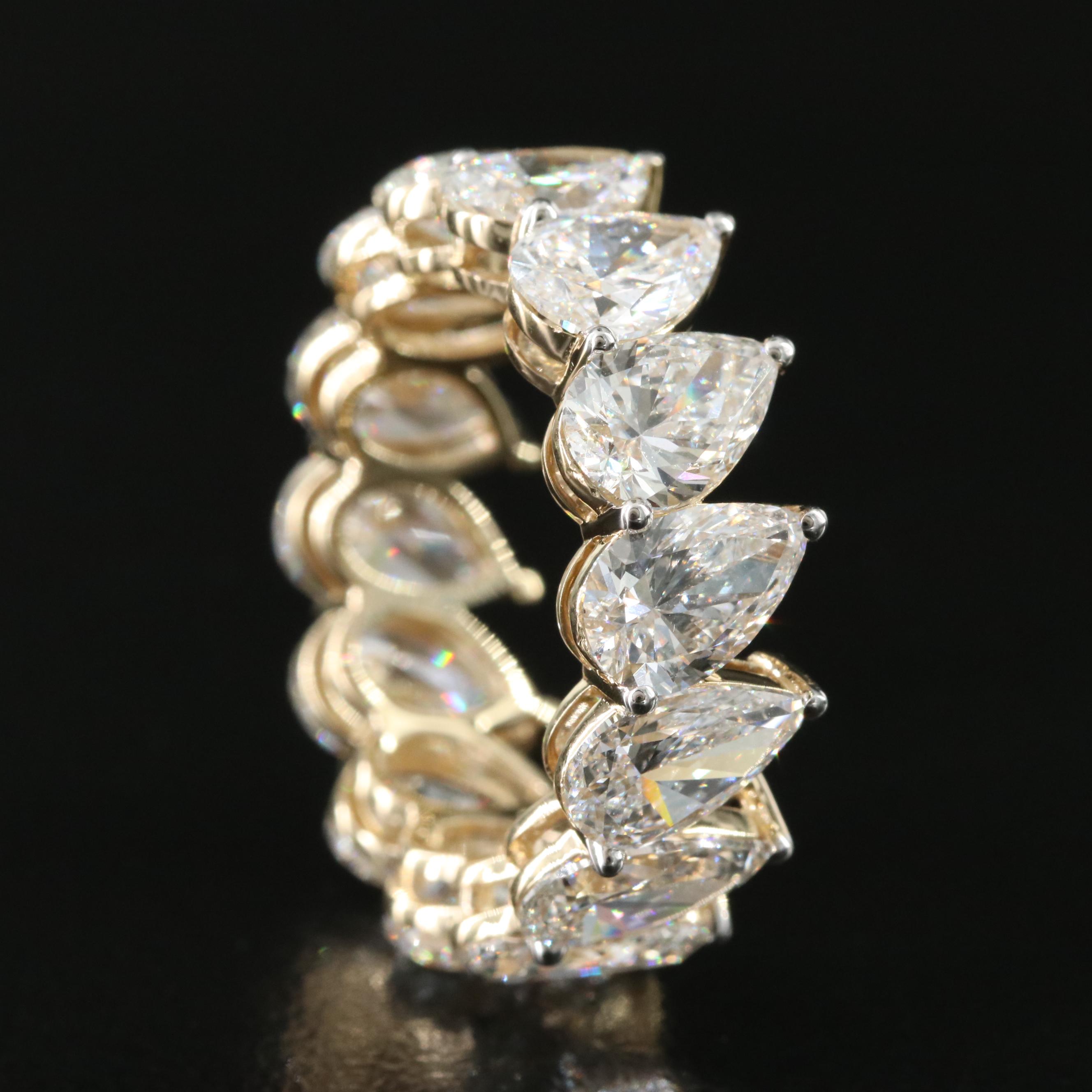 14K 9.11 CTW Lab Grown Diamond Eternity Band