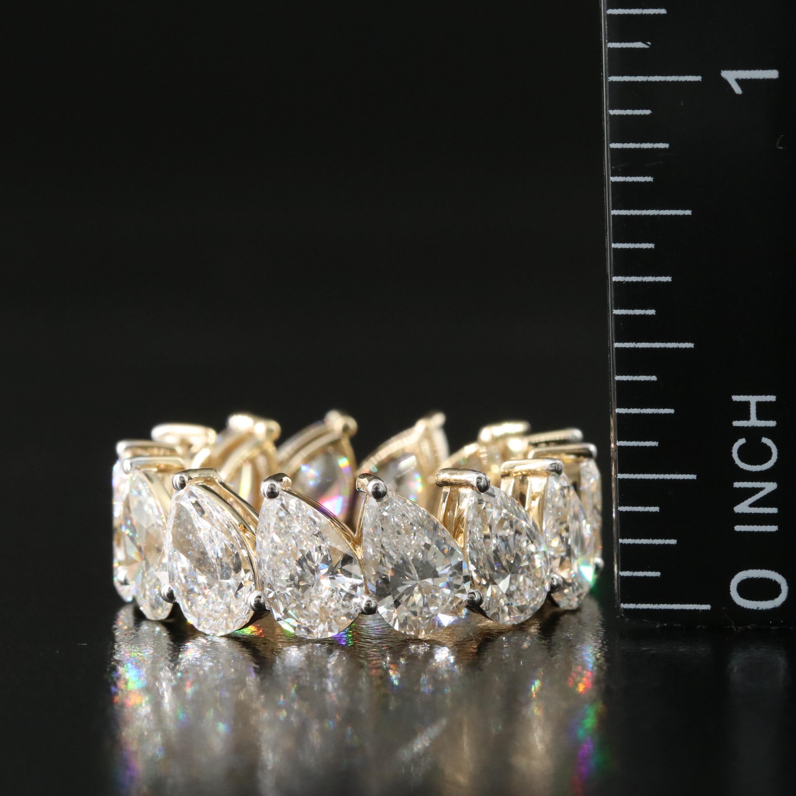 14K 9.11 CTW Lab Grown Diamond Eternity Band