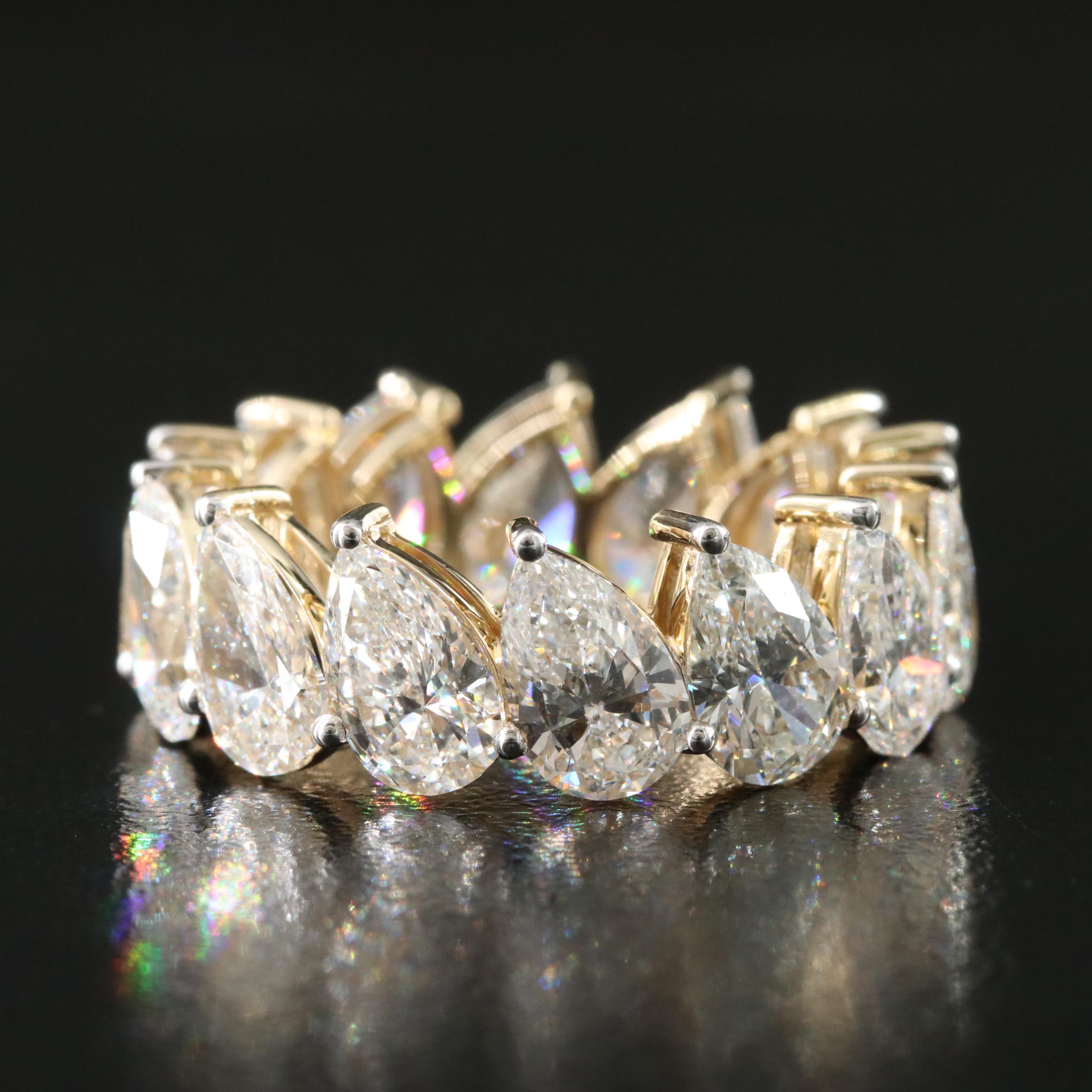 14K 9.11 CTW Lab Grown Diamond Eternity Band