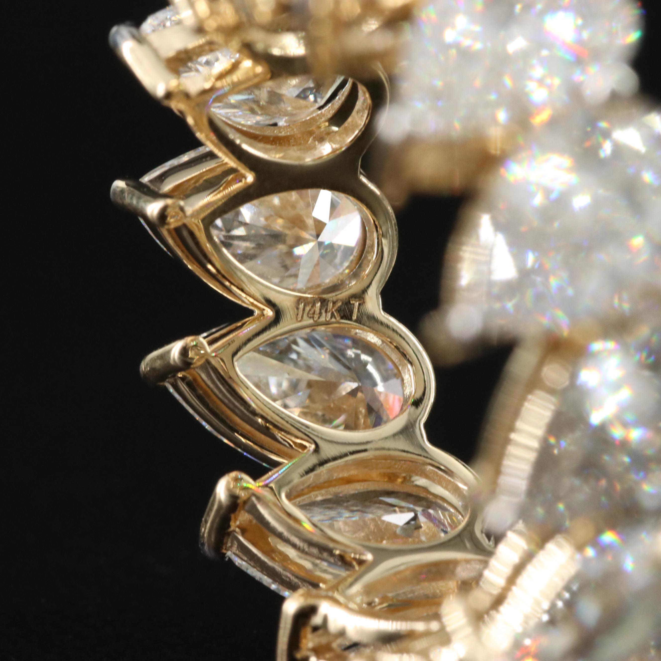 14K 9.11 CTW Lab Grown Diamond Eternity Band