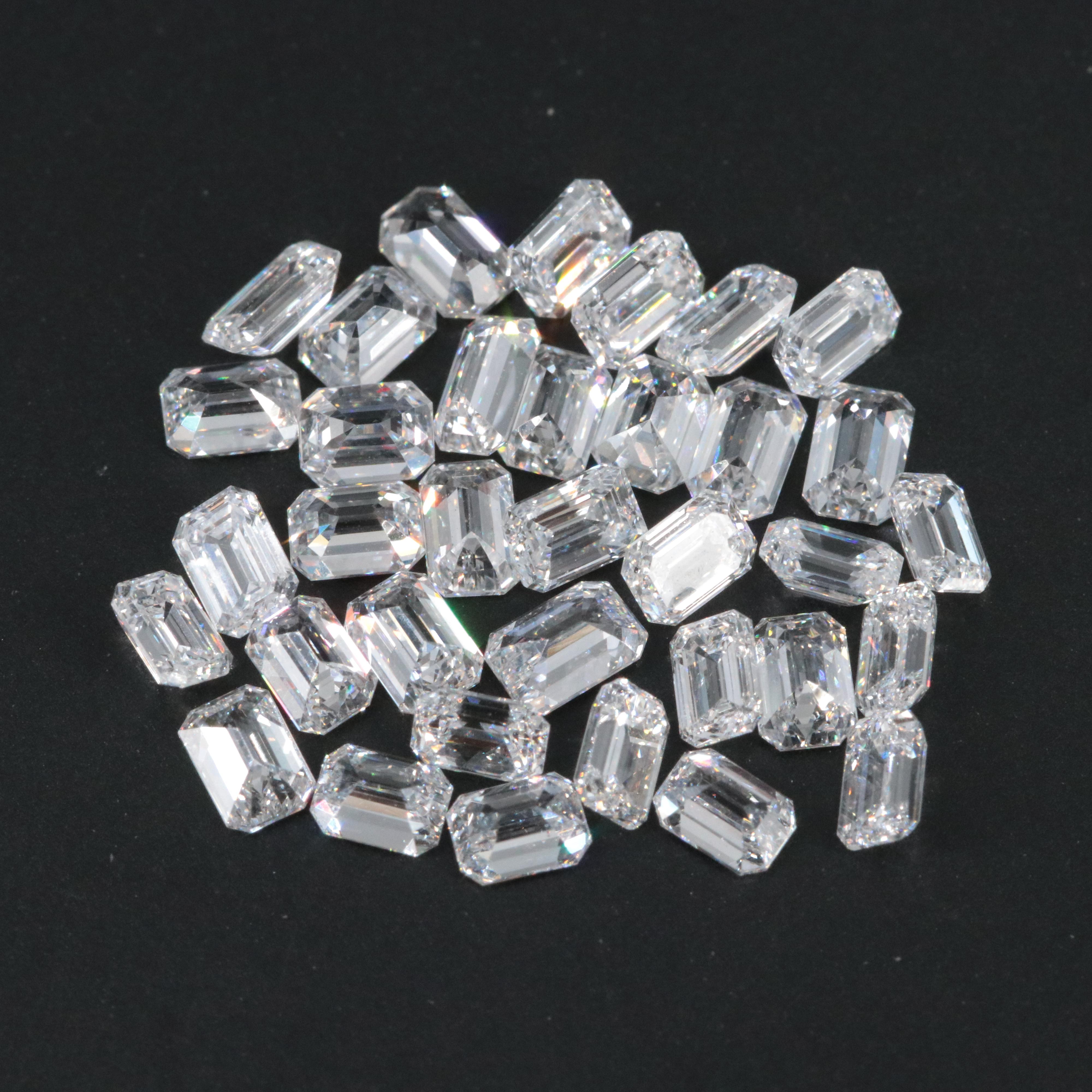 Loose 3.08 CTW Lab Grown Diamonds