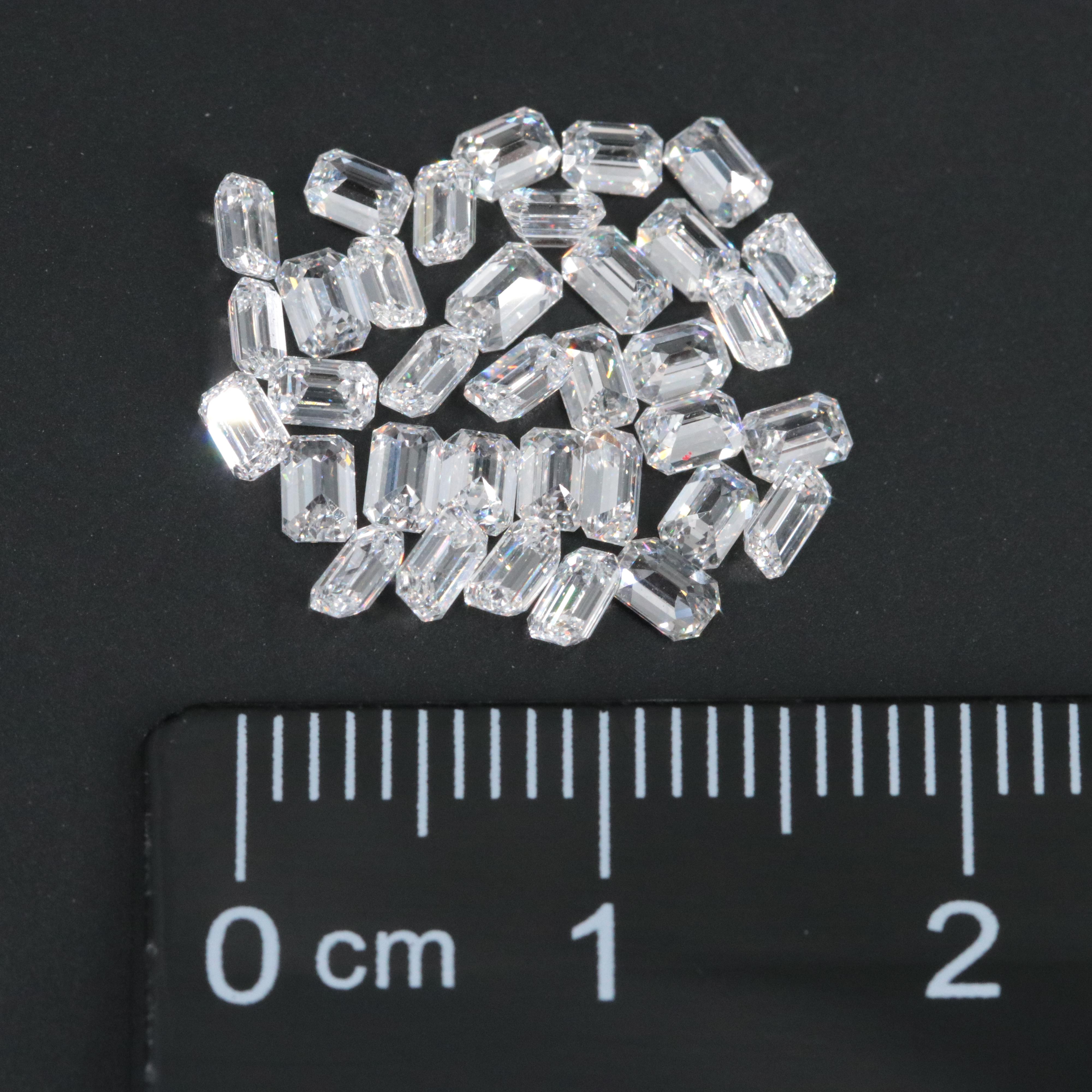 Loose 3.08 CTW Lab Grown Diamonds