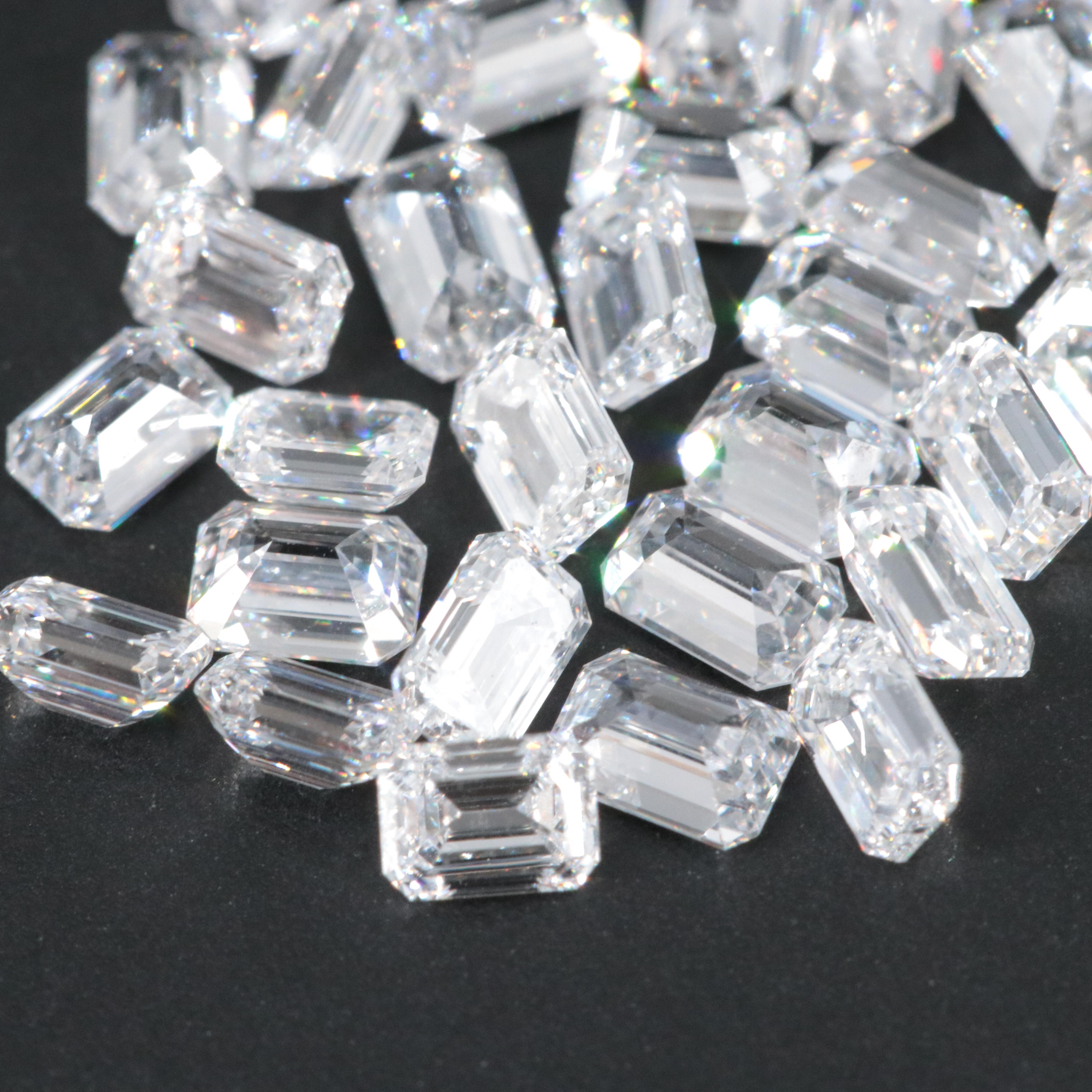 Loose 3.08 CTW Lab Grown Diamonds