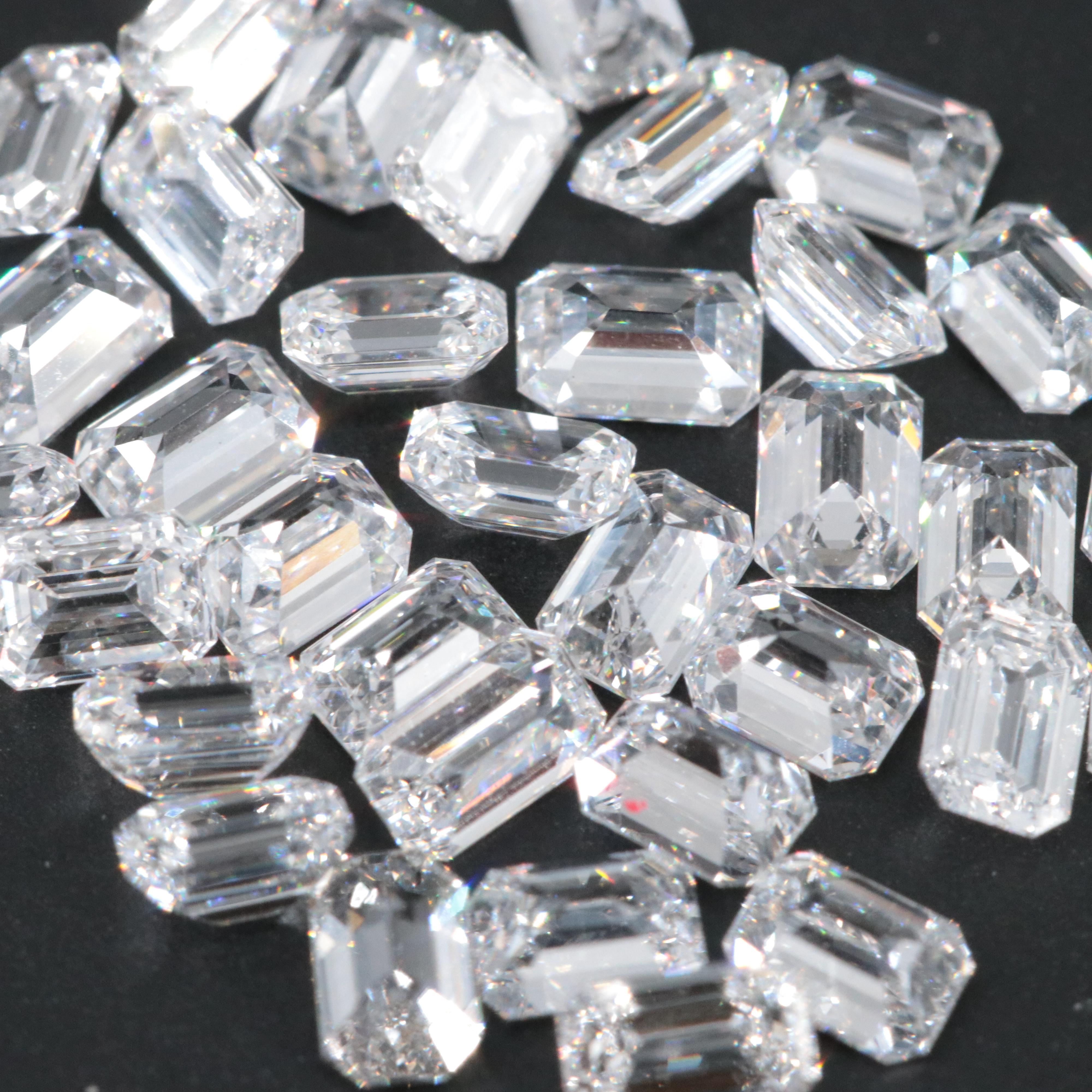 Loose 3.08 CTW Lab Grown Diamonds