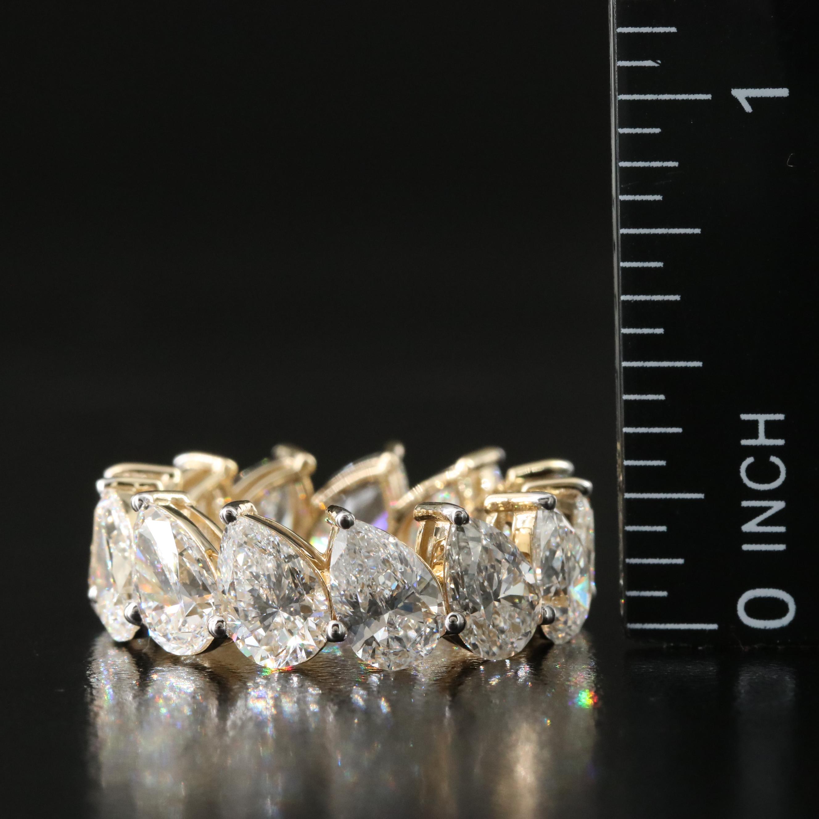 14K 9.08 CTW Lab Grown Diamond Eternity Band