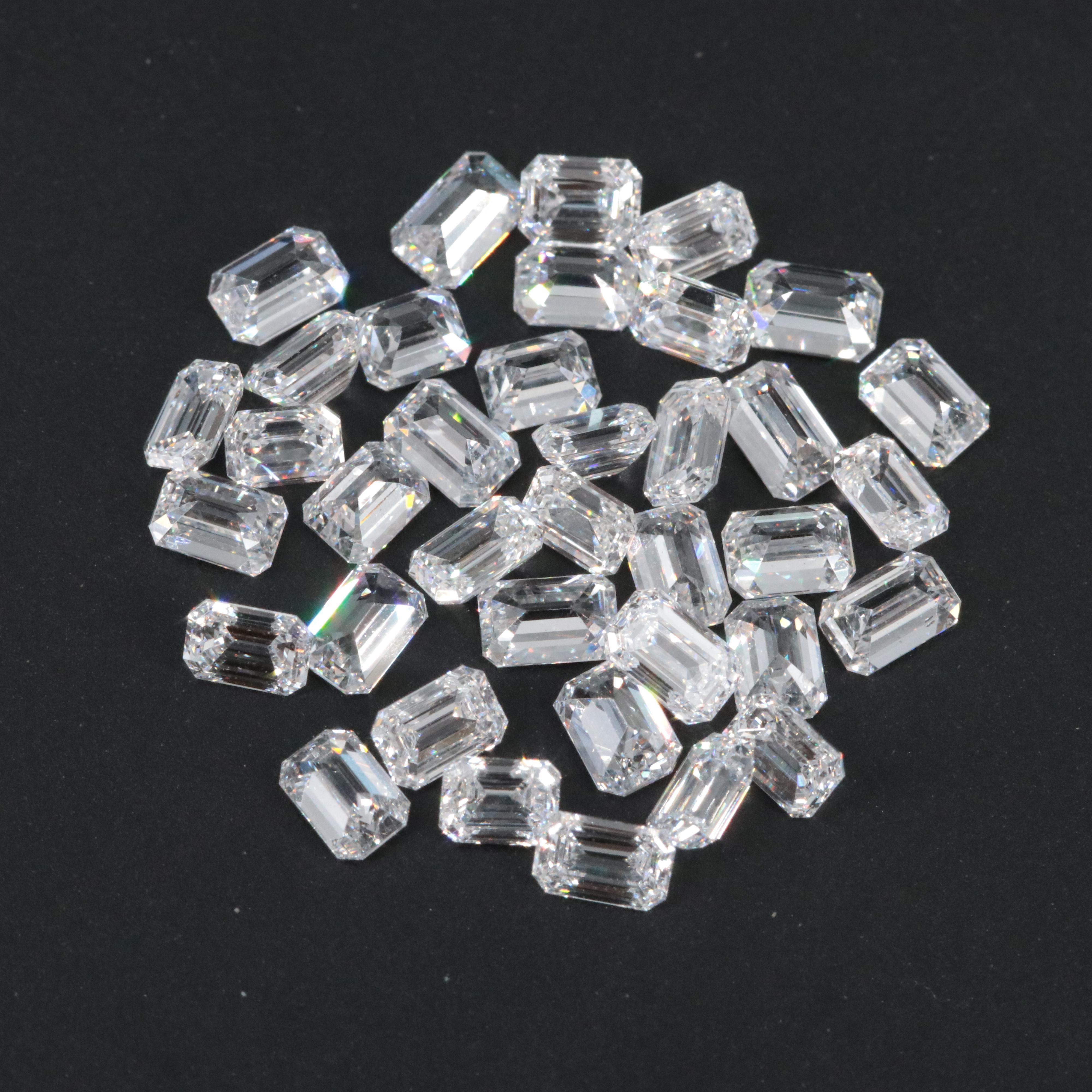Loose 3.08 CTW Lab Grown Diamonds
