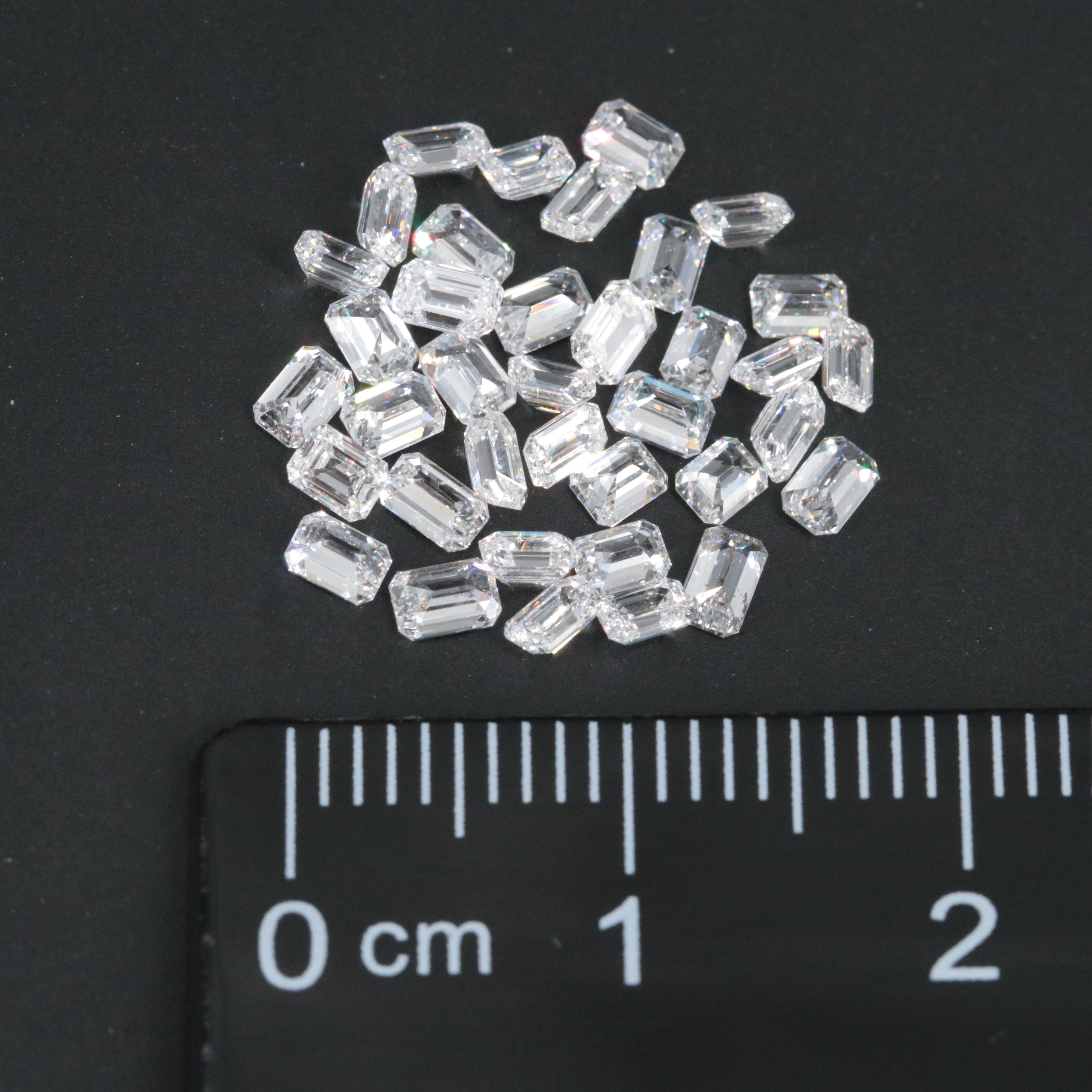 Loose 3.08 CTW Lab Grown Diamonds