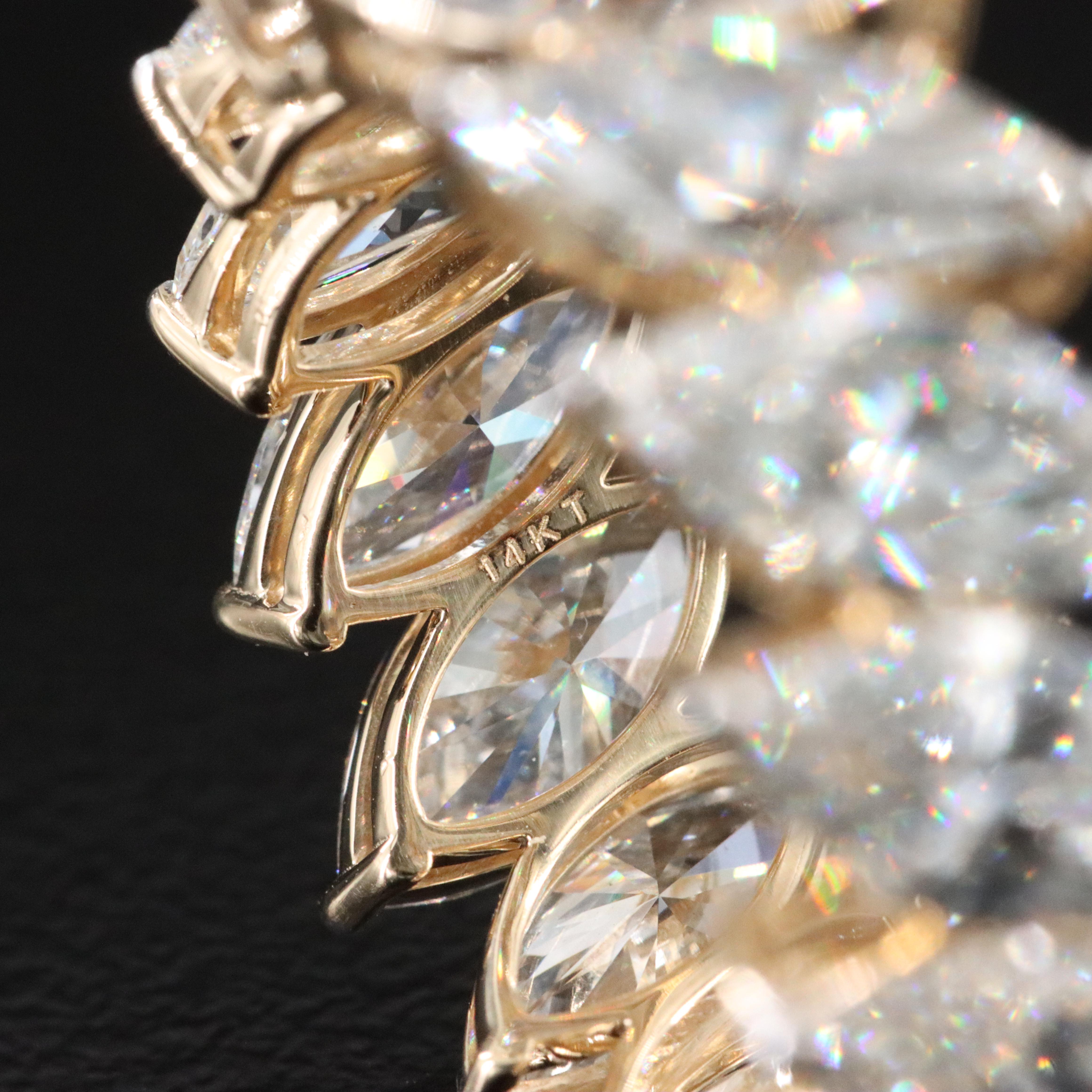 14K 8.82 CTW Lab Grown Diamond Eternity Band