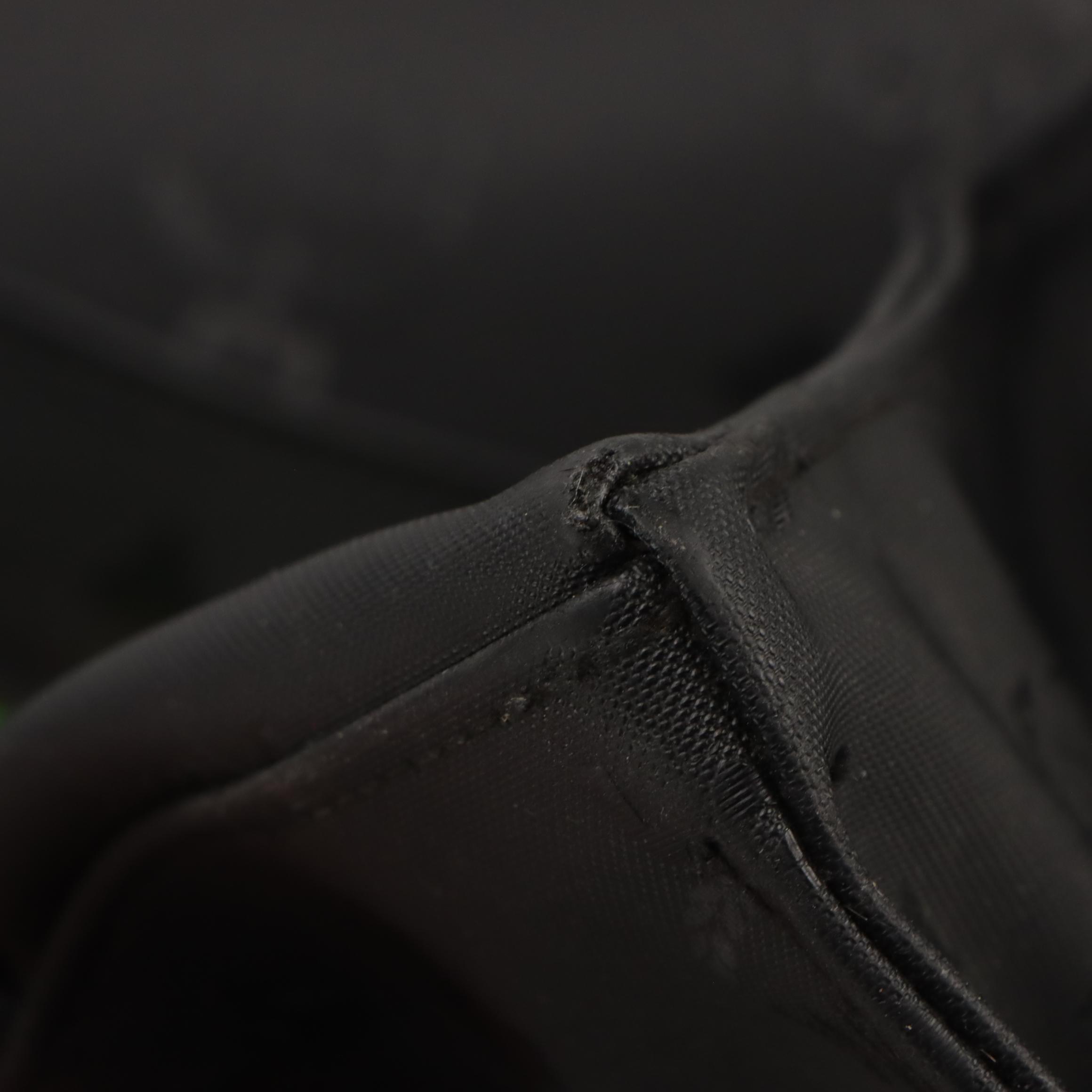 MCM Tote in Black Visetos Nylon Canvas