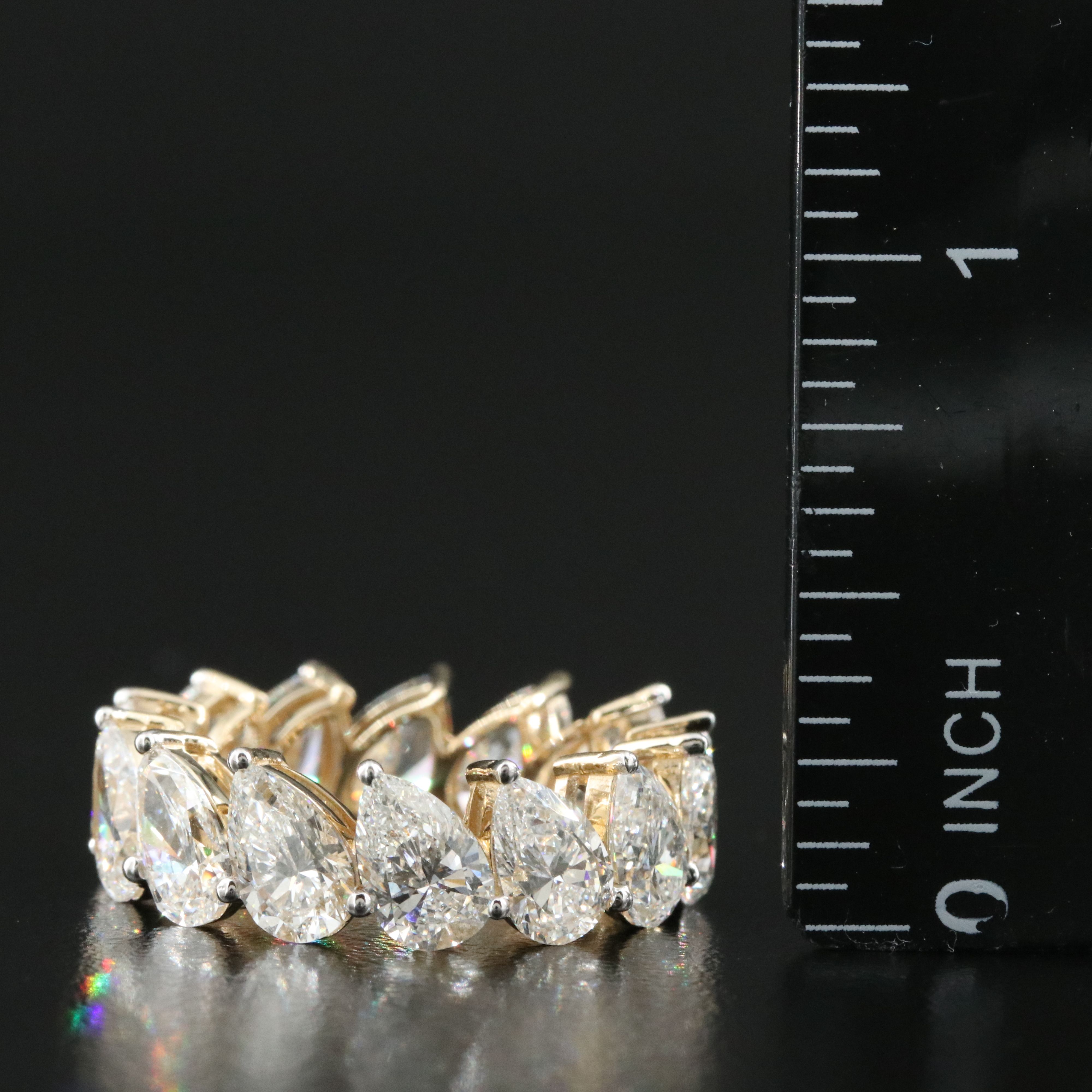14K 8.72 CTW Lab Grown Diamond Eternity Band