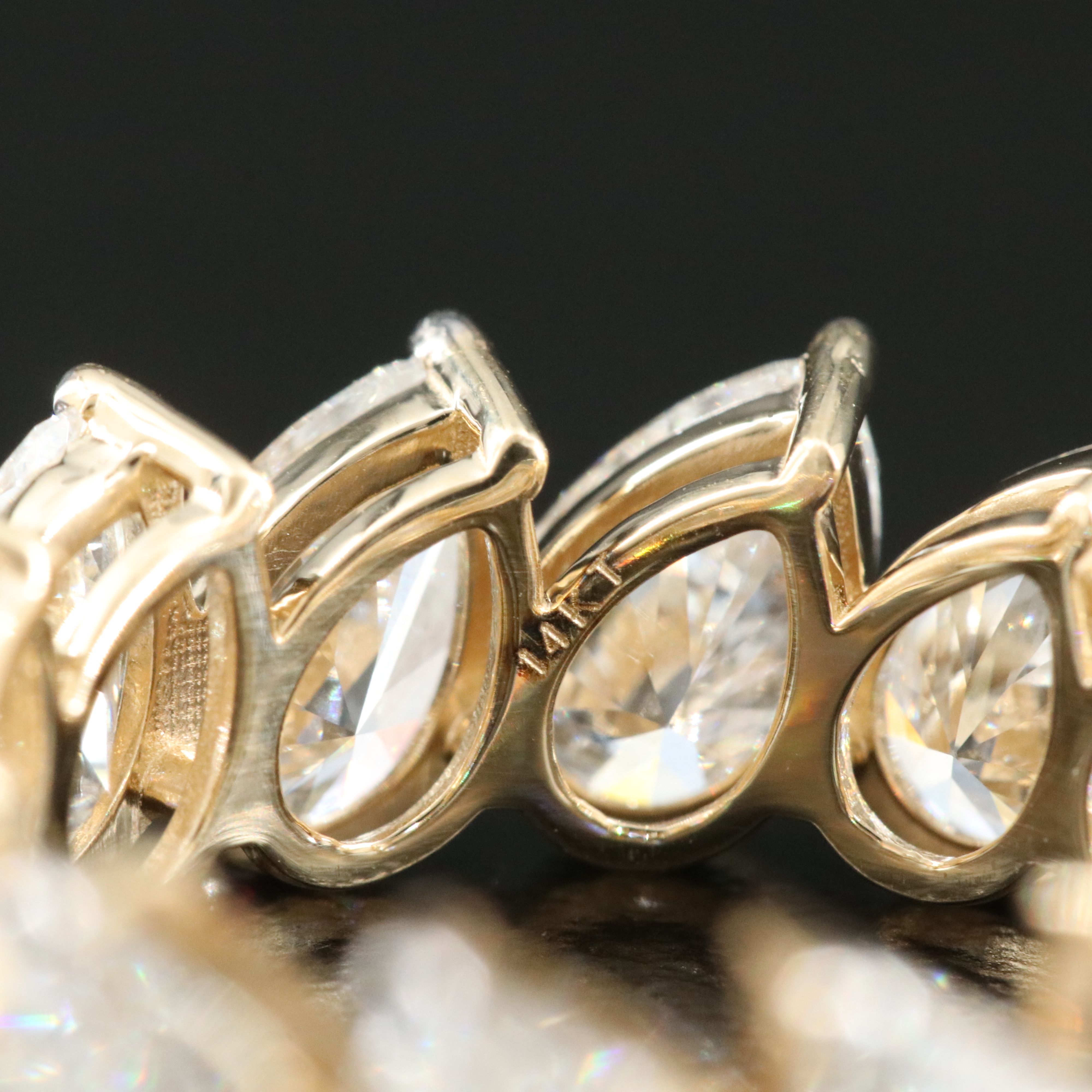 14K 8.72 CTW Lab Grown Diamond Eternity Band