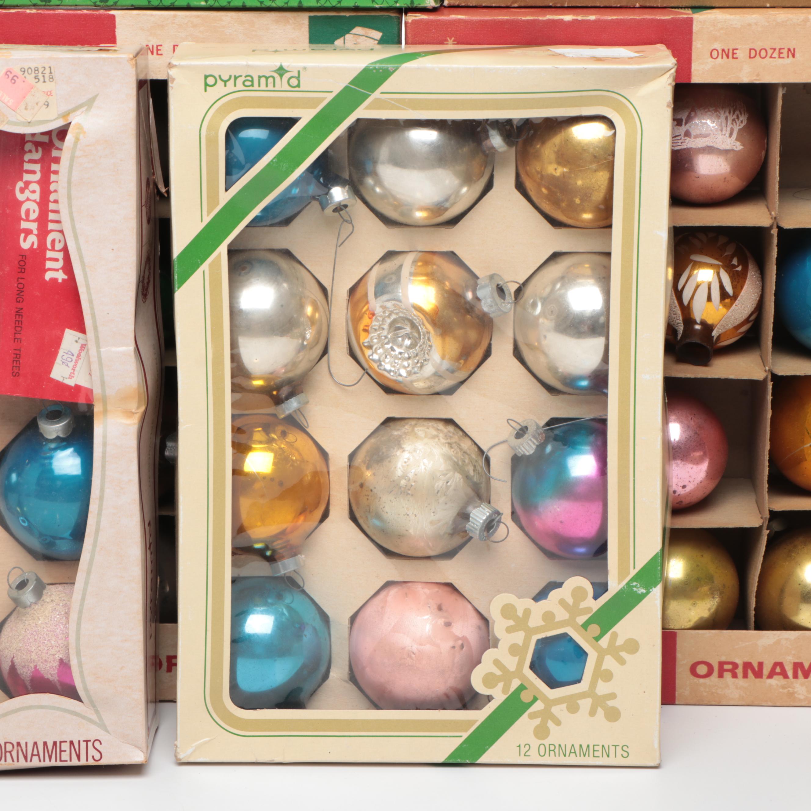 Norman Rockwell's Charles Dickens Series and More Glass Christmas Tree Ornaments