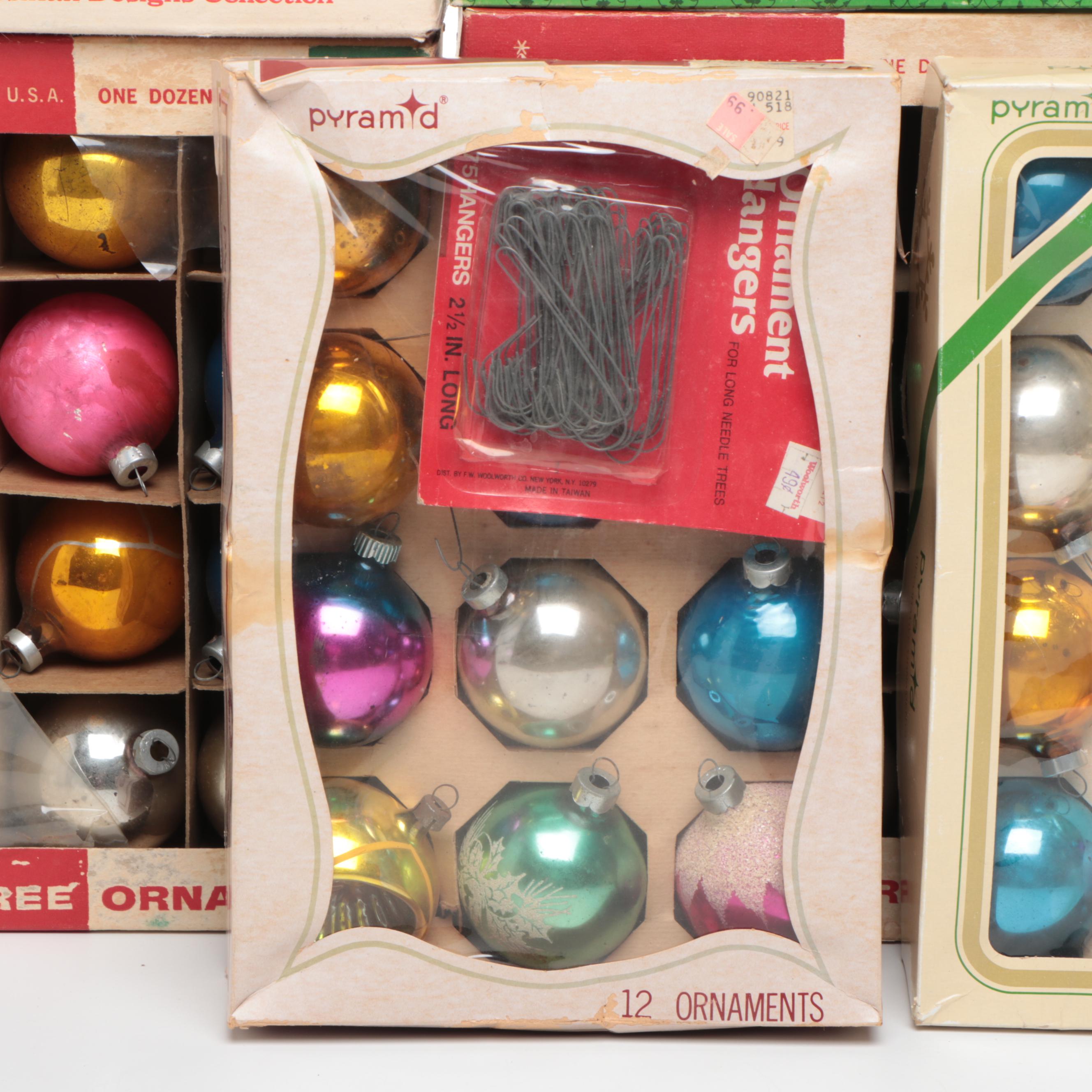 Norman Rockwell's Charles Dickens Series and More Glass Christmas Tree Ornaments