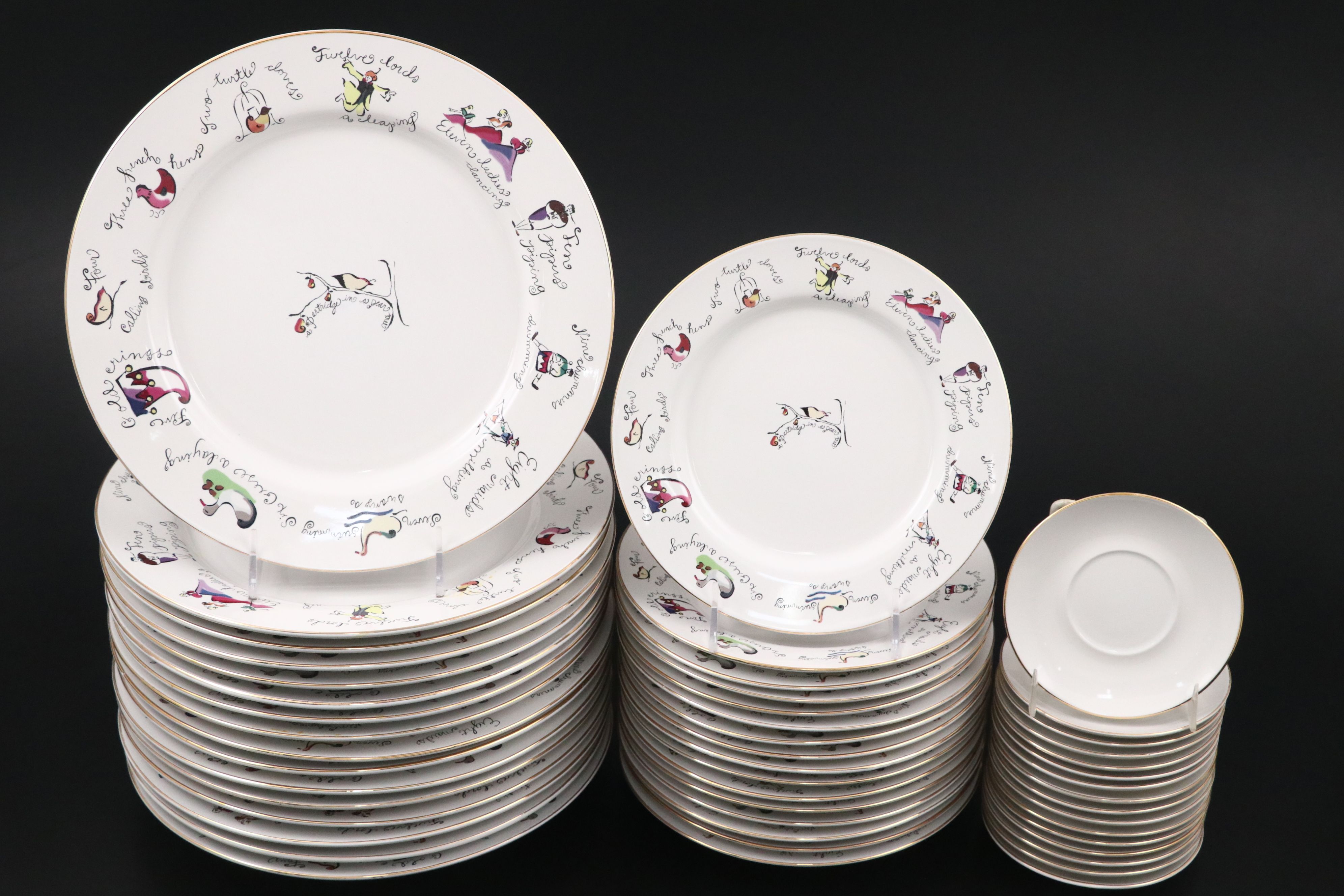 Rosanna "The Twelve Days of Christmas" Porcelain Dinnerware
