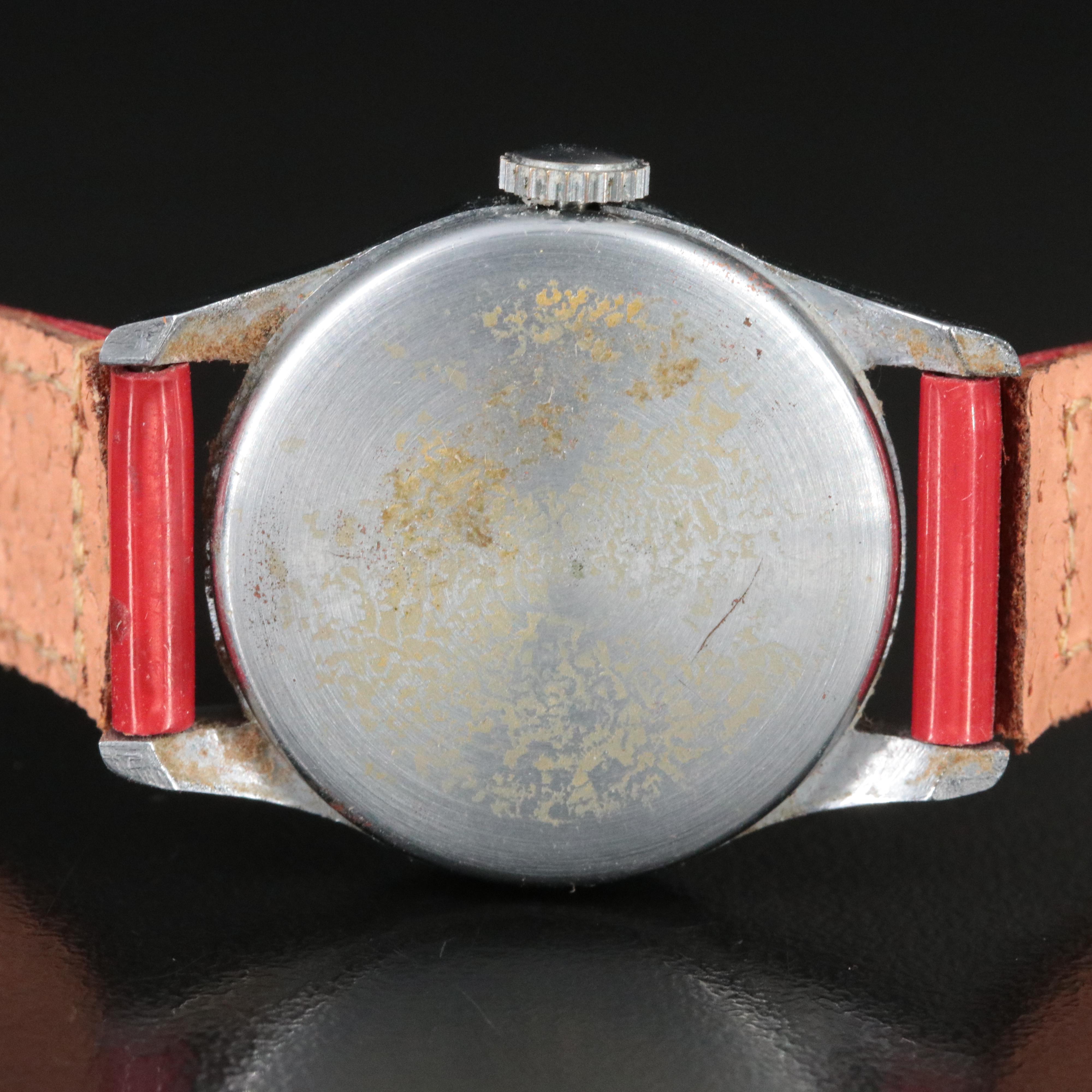 Vintage Captain Marvel Deluxe Stem Wind Watch