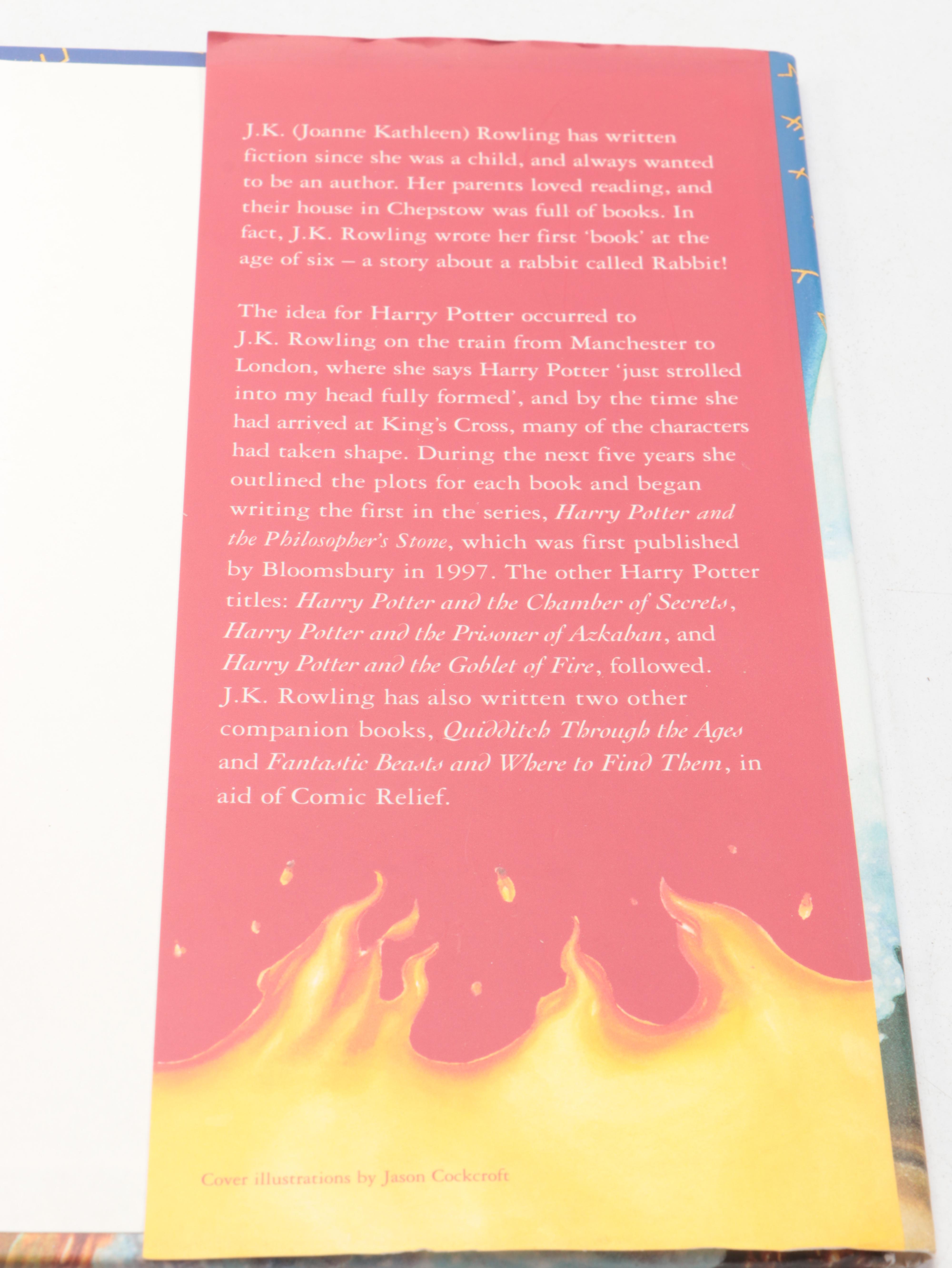 First UK Edition "Harry Potter and the Order of the Phoenix" by J. K. Rowling