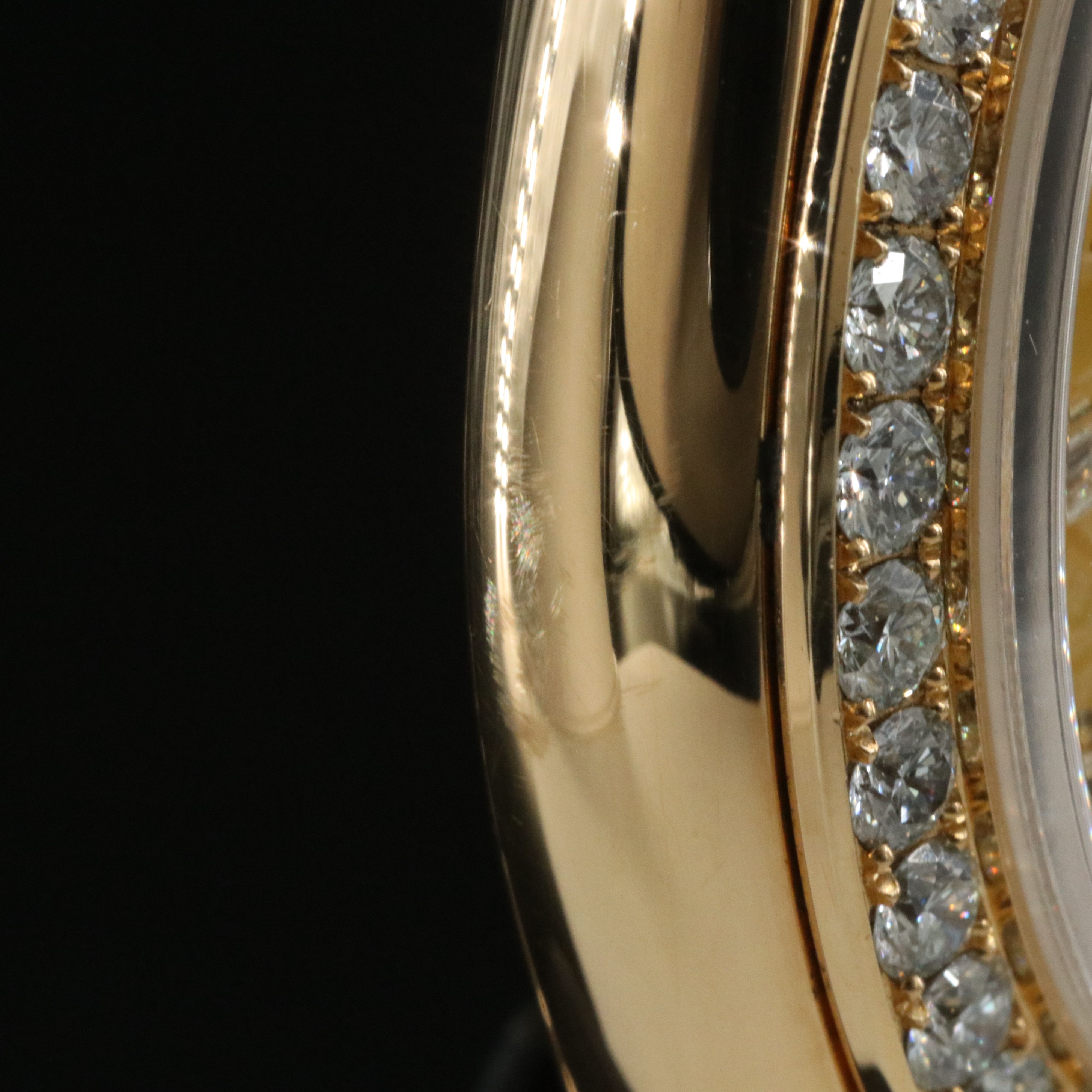 Rolex Day-Date Masterpiece 18948 2.75 CTW Diamond 18K Gold Watch c.2007