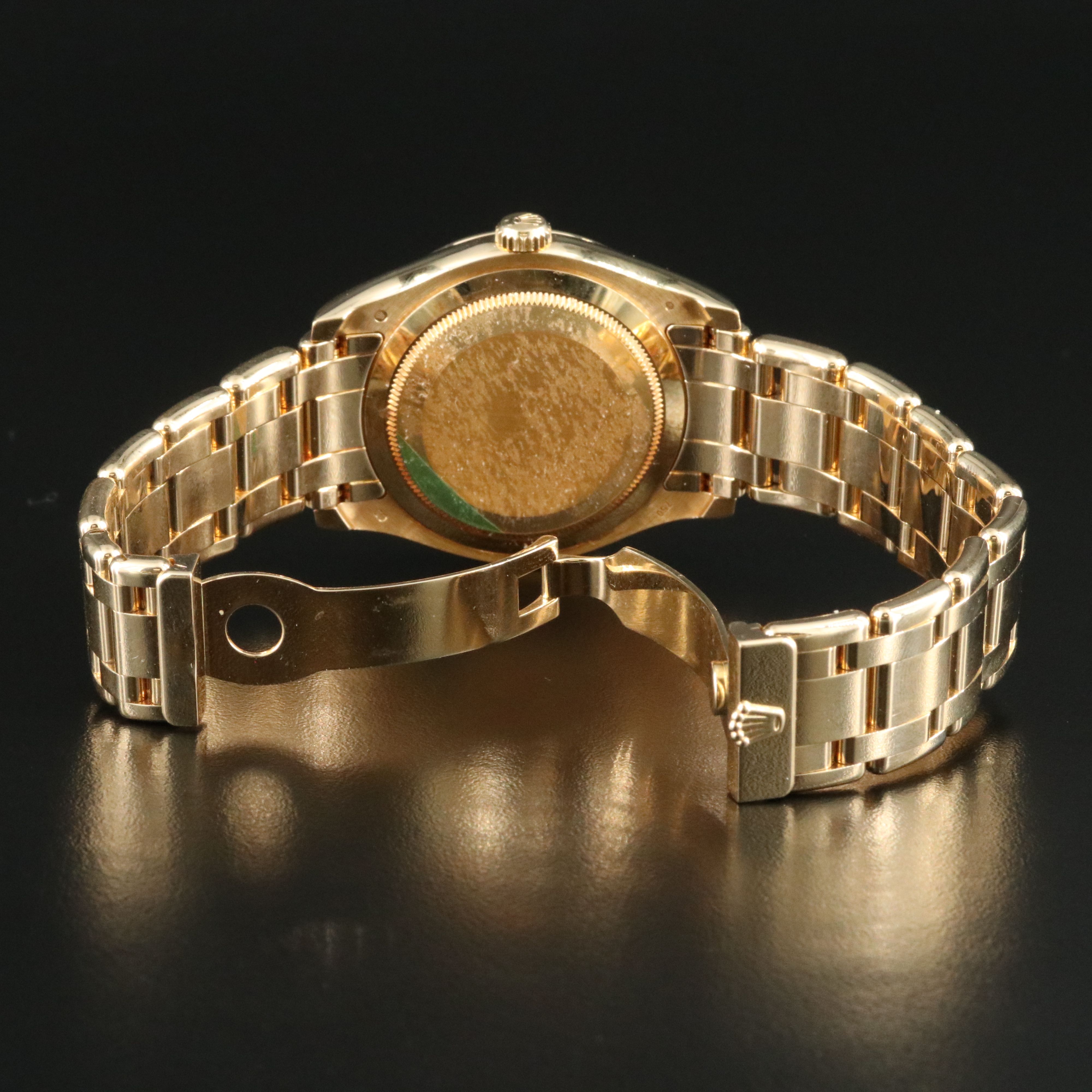 Rolex Day-Date Masterpiece 18948 2.75 CTW Diamond 18K Gold Watch c.2007