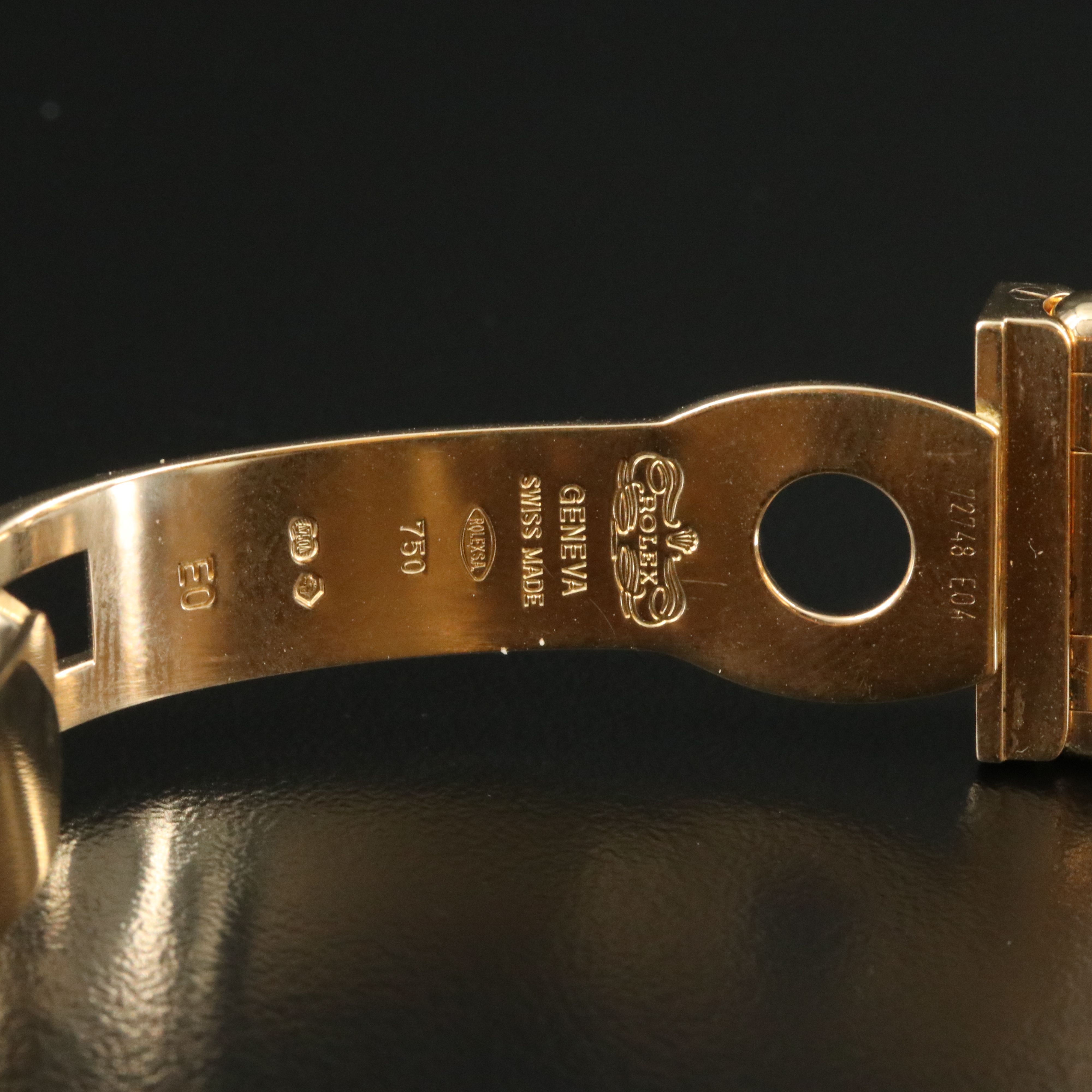 Rolex Day-Date Masterpiece 18948 2.75 CTW Diamond 18K Gold Watch c.2007