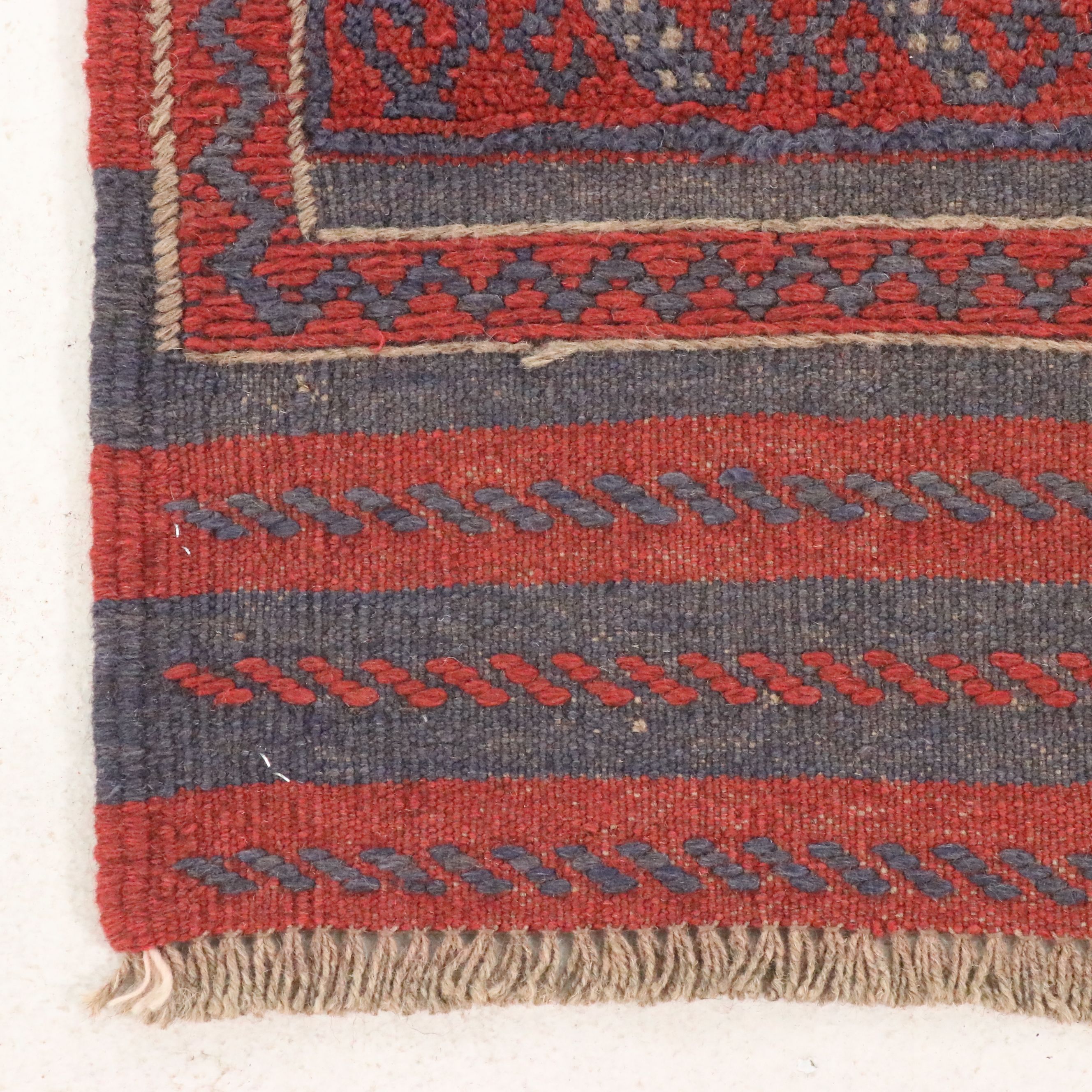 2' x 8'7 Handwoven Afghan Mashwani Carpet Runner