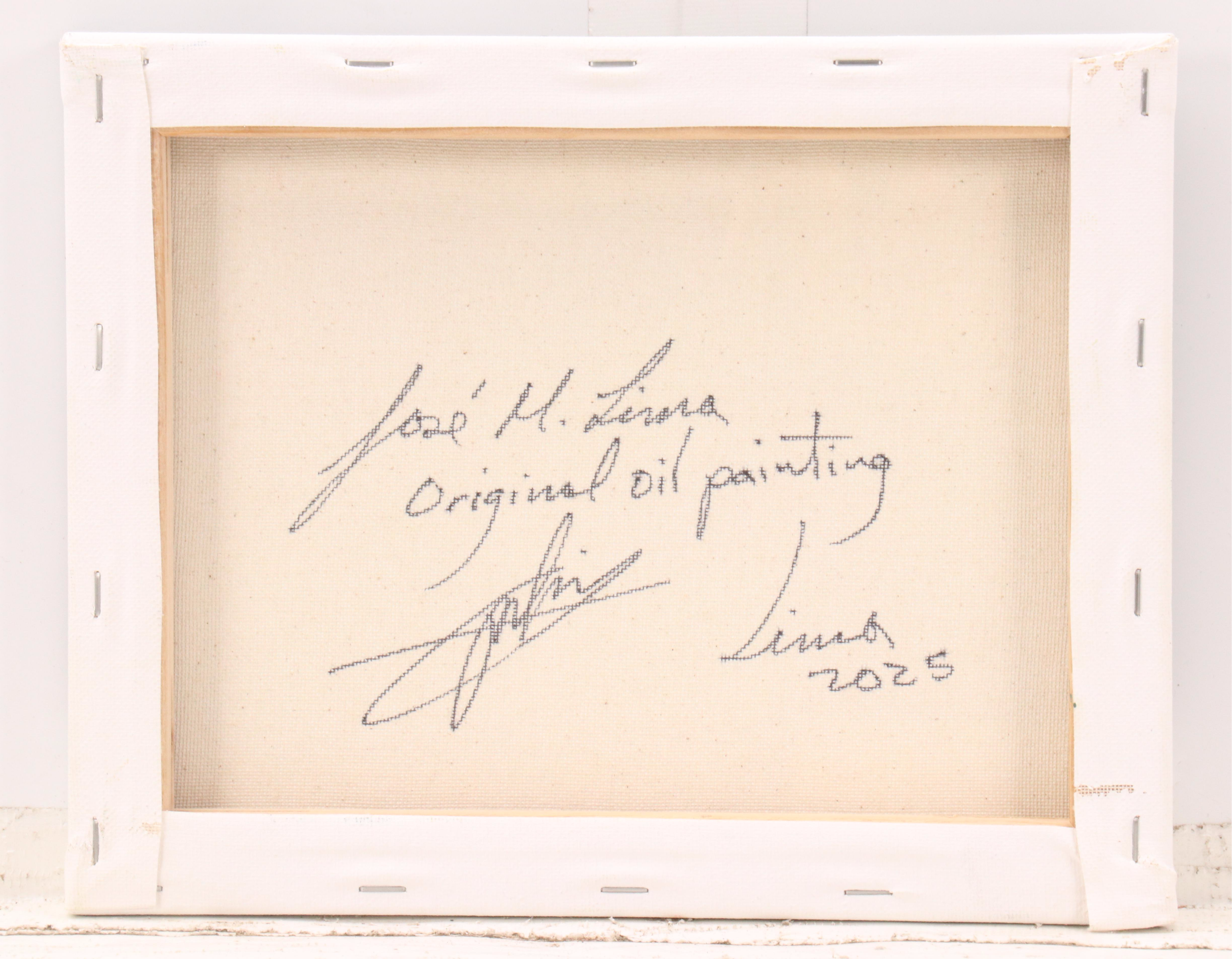 José M. Lima Floral Still Life Oil Painting, 2025