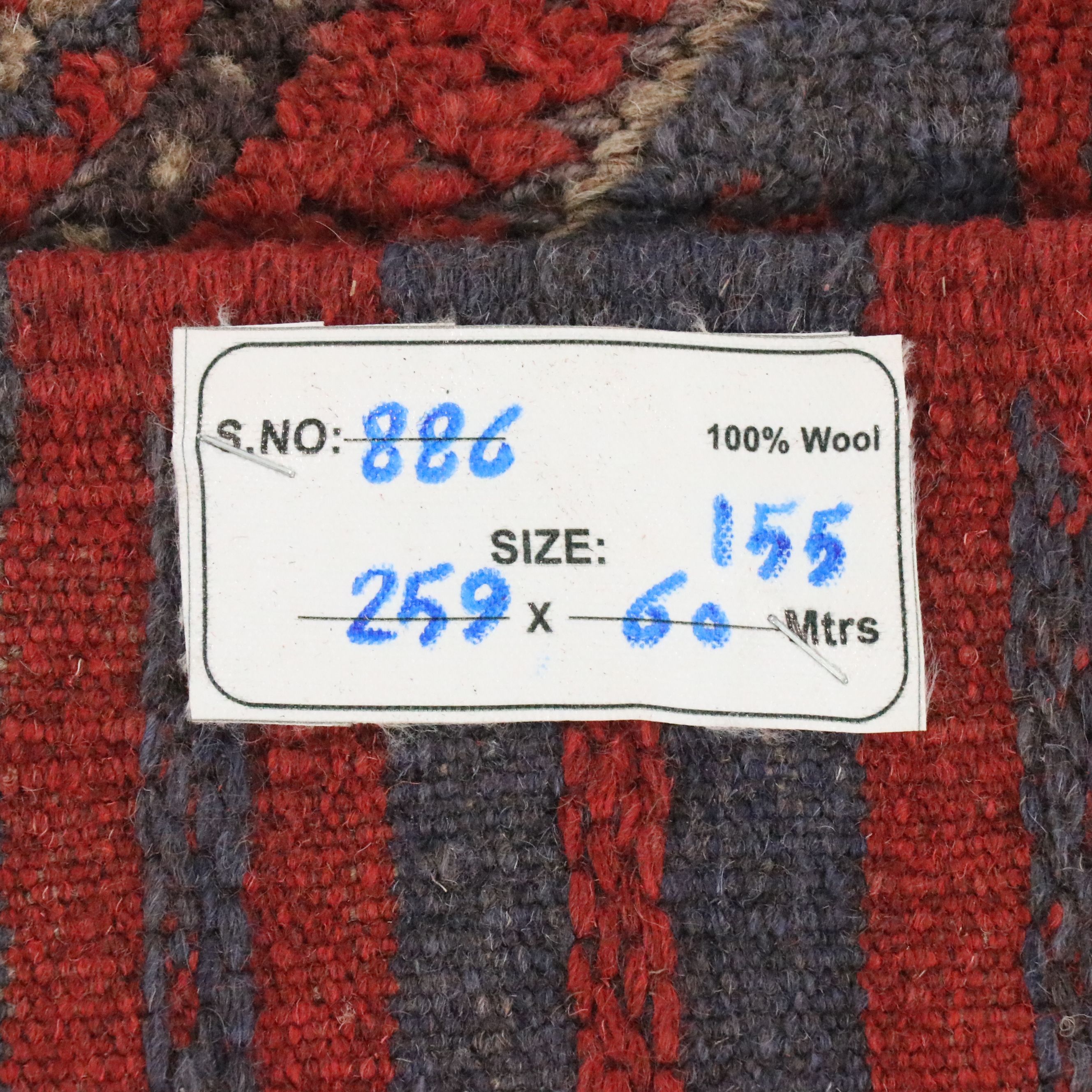 2' x 8'7 Handwoven Afghan Mashwani Carpet Runner