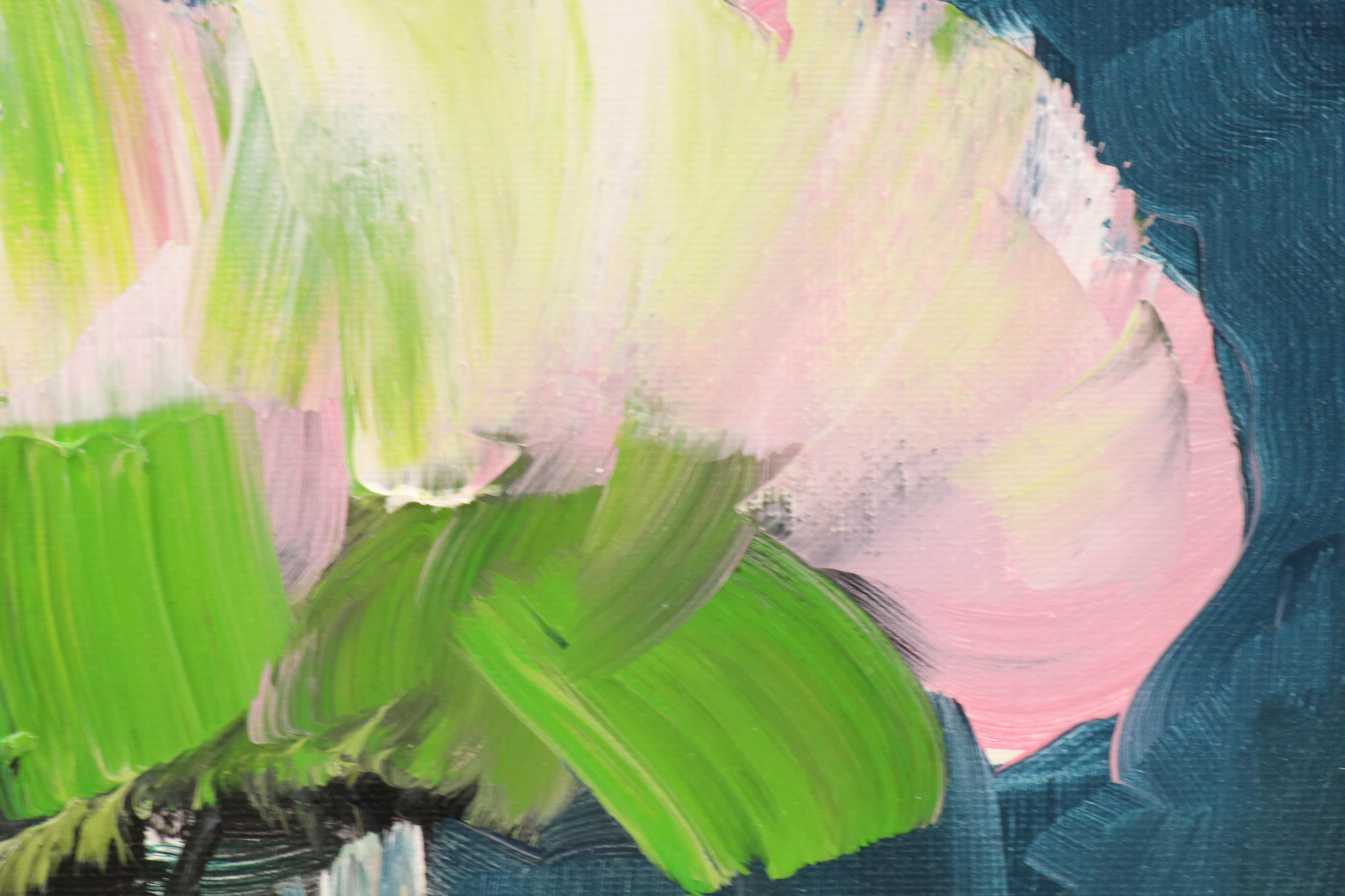 José M. Lima Floral Still Life Oil Painting, 2025