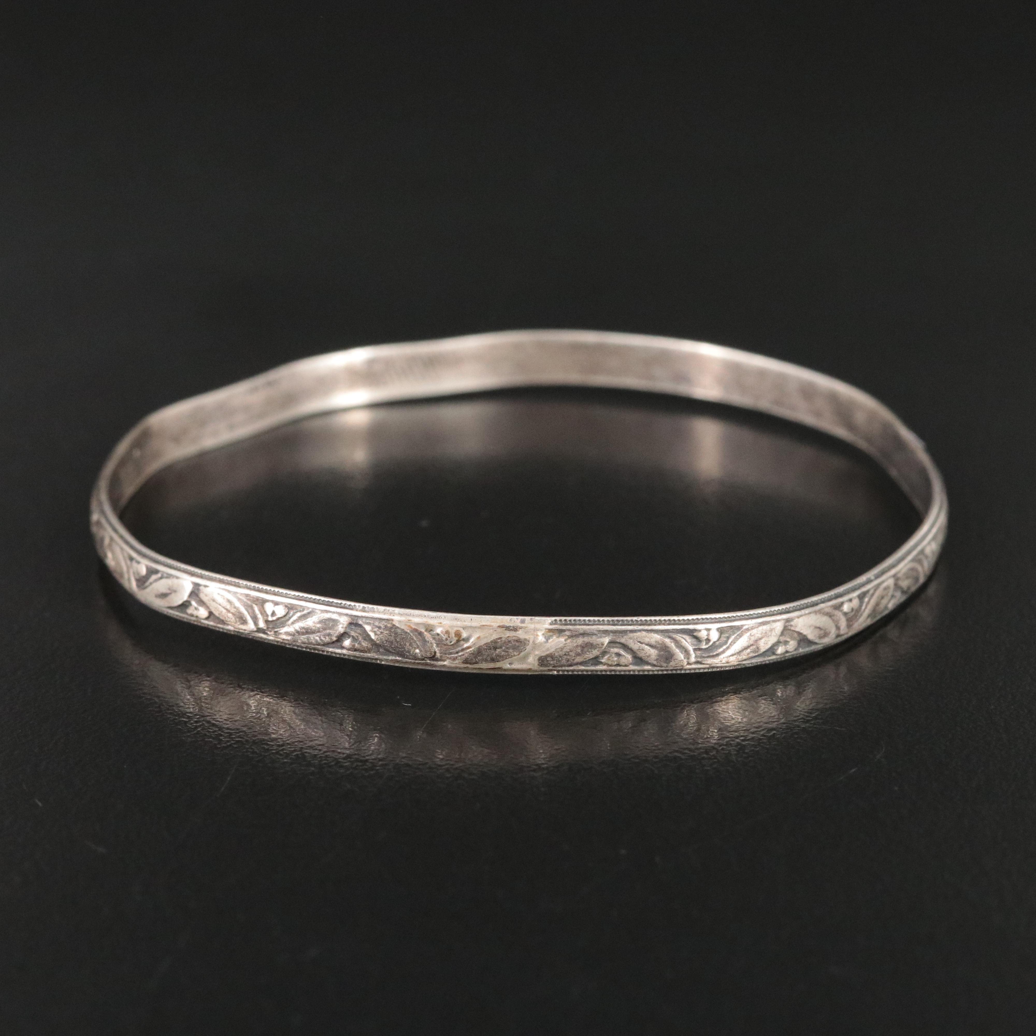 Vintage Danecraft Sterling Bangle