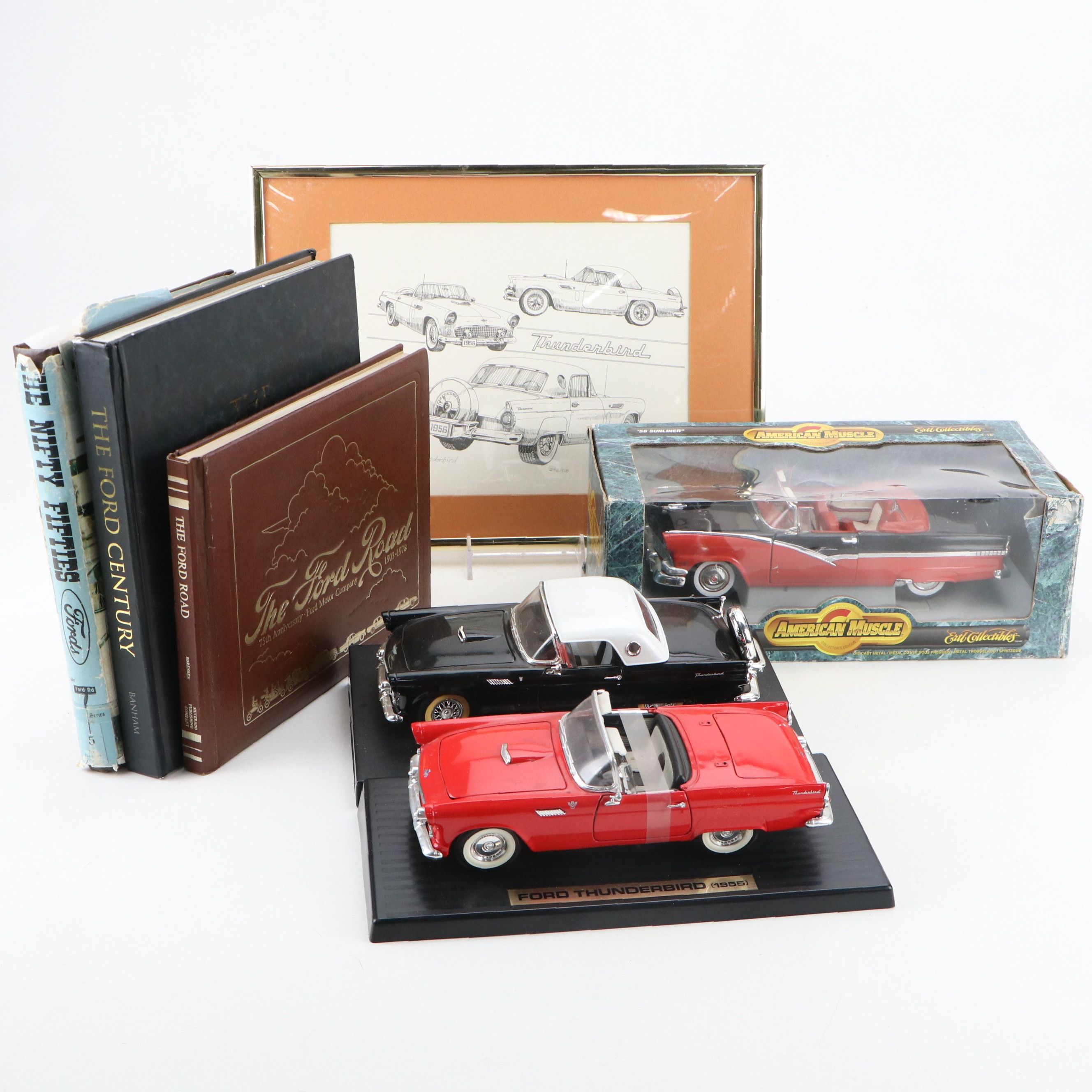 Ford Thunderbird Model Cars and Other Ford Memorabilia