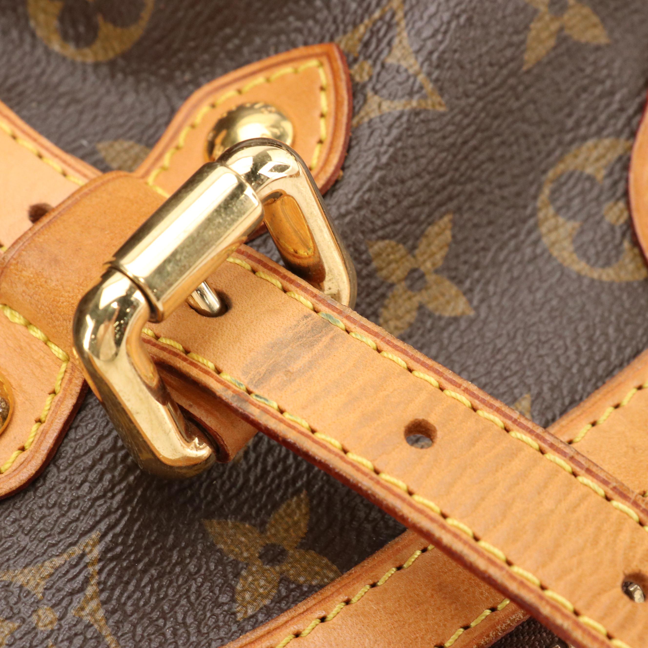 Louis Vuitton Tivoli PM Handbag in Monogram Canvas and Leather